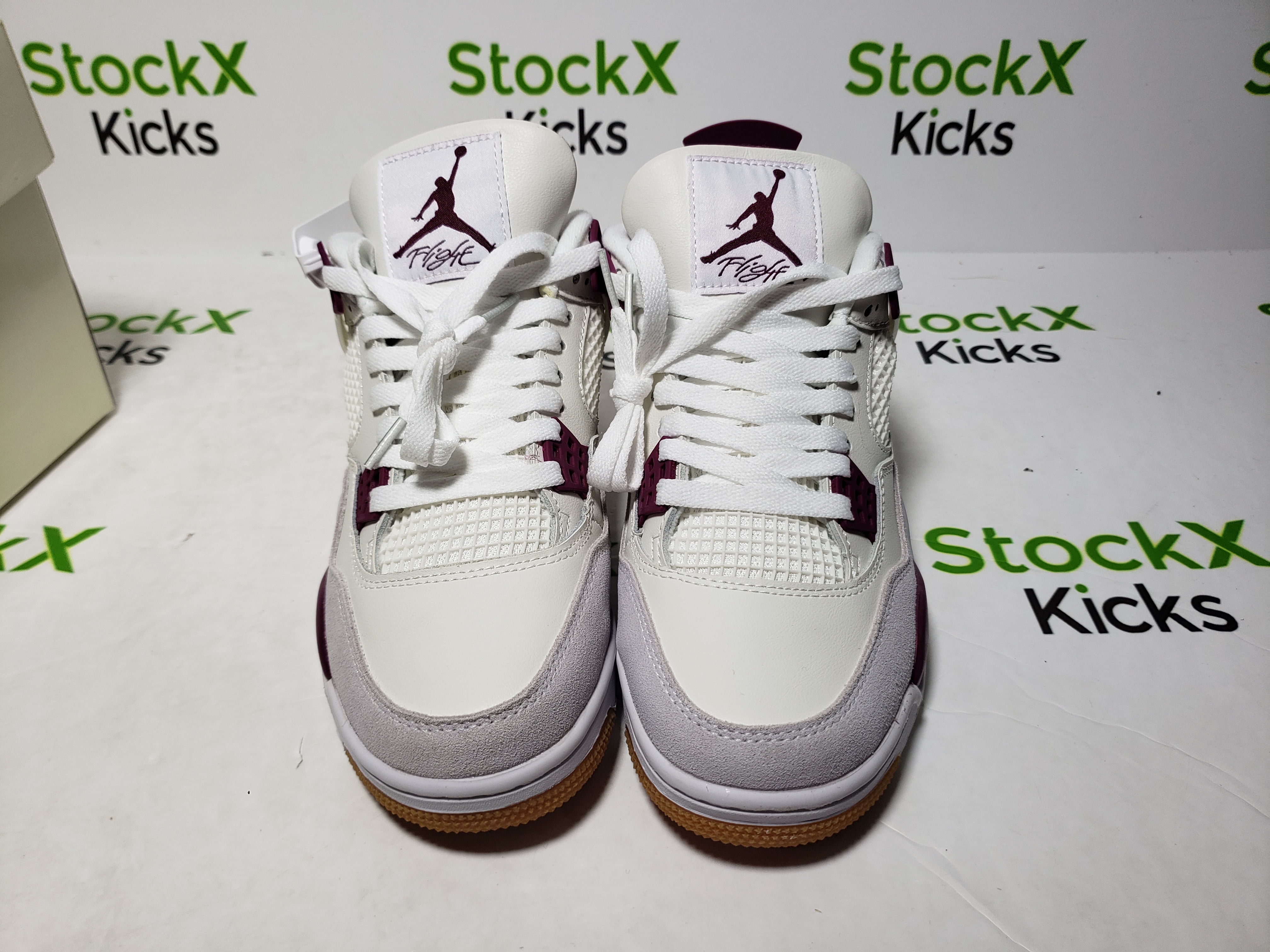 Pk God Batch Nike SB x Air Jordan 4 White Red DR5415-160 review Stockxkicks VIP 02
