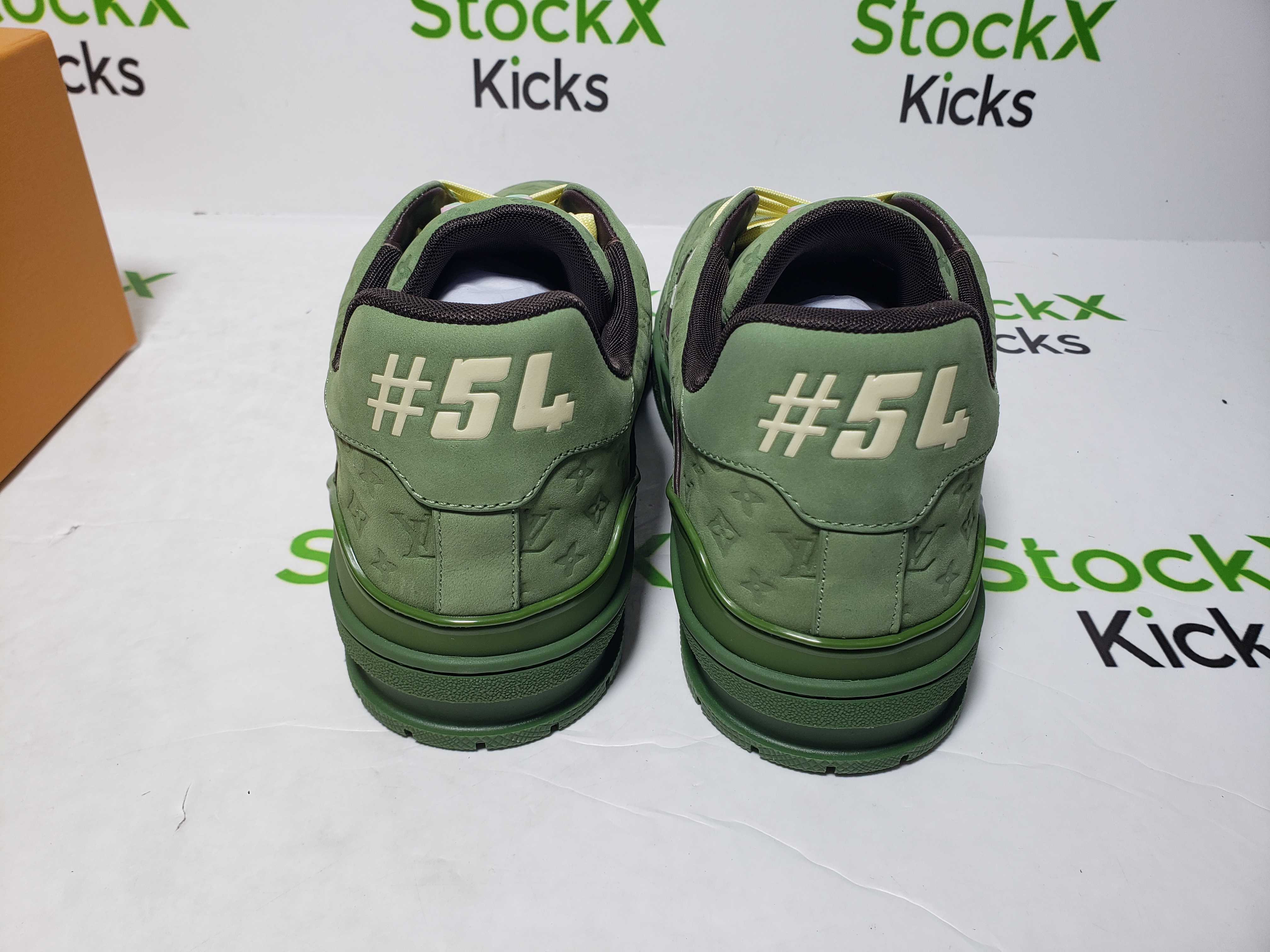 Tyler, the Creator x Louis Vuitton Trainer Green 1ACR6C review Stockxkicks VIP 01