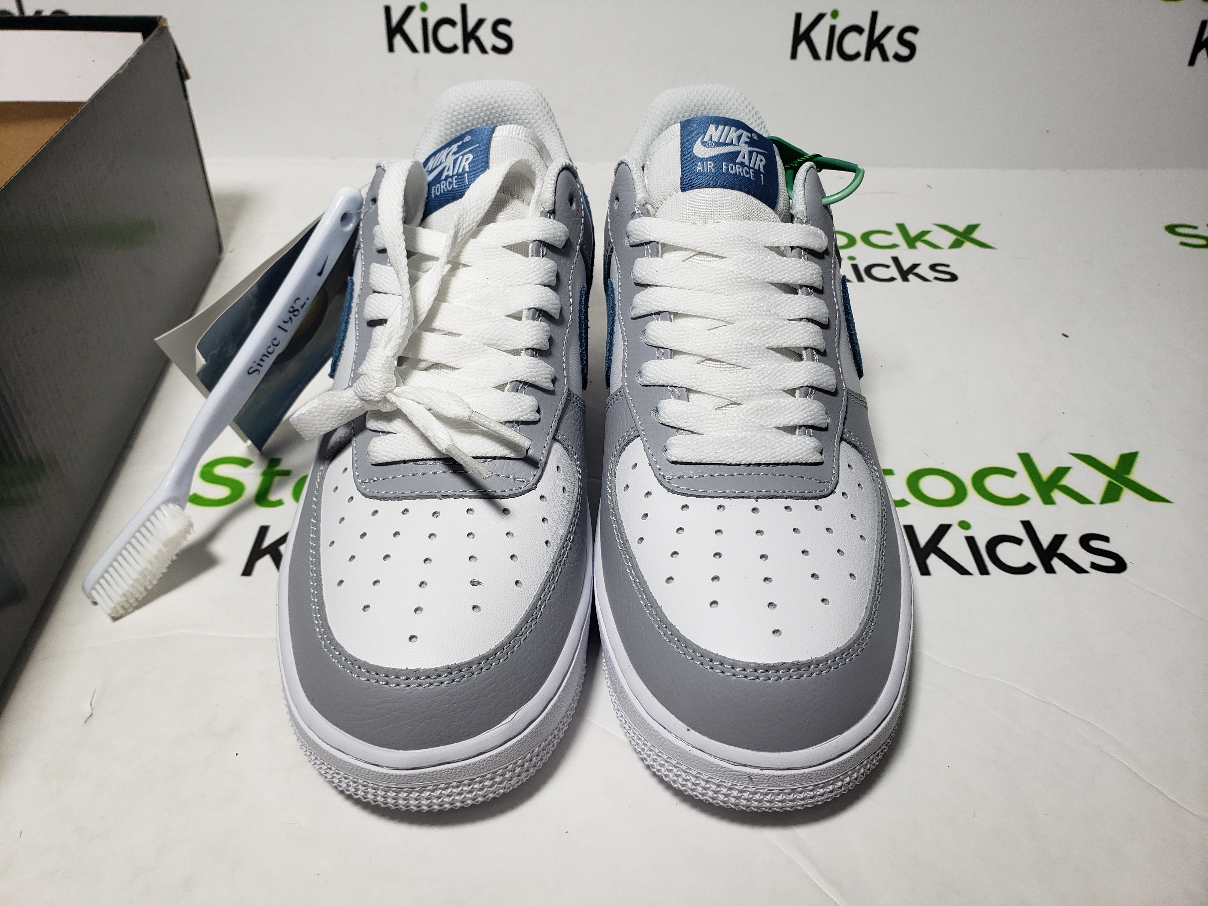 LJR Batch Nike Air Force 1 Low '07 LV8 Athletic Club Marina Blue DH7568-001 review Stockxkicks VIP 02