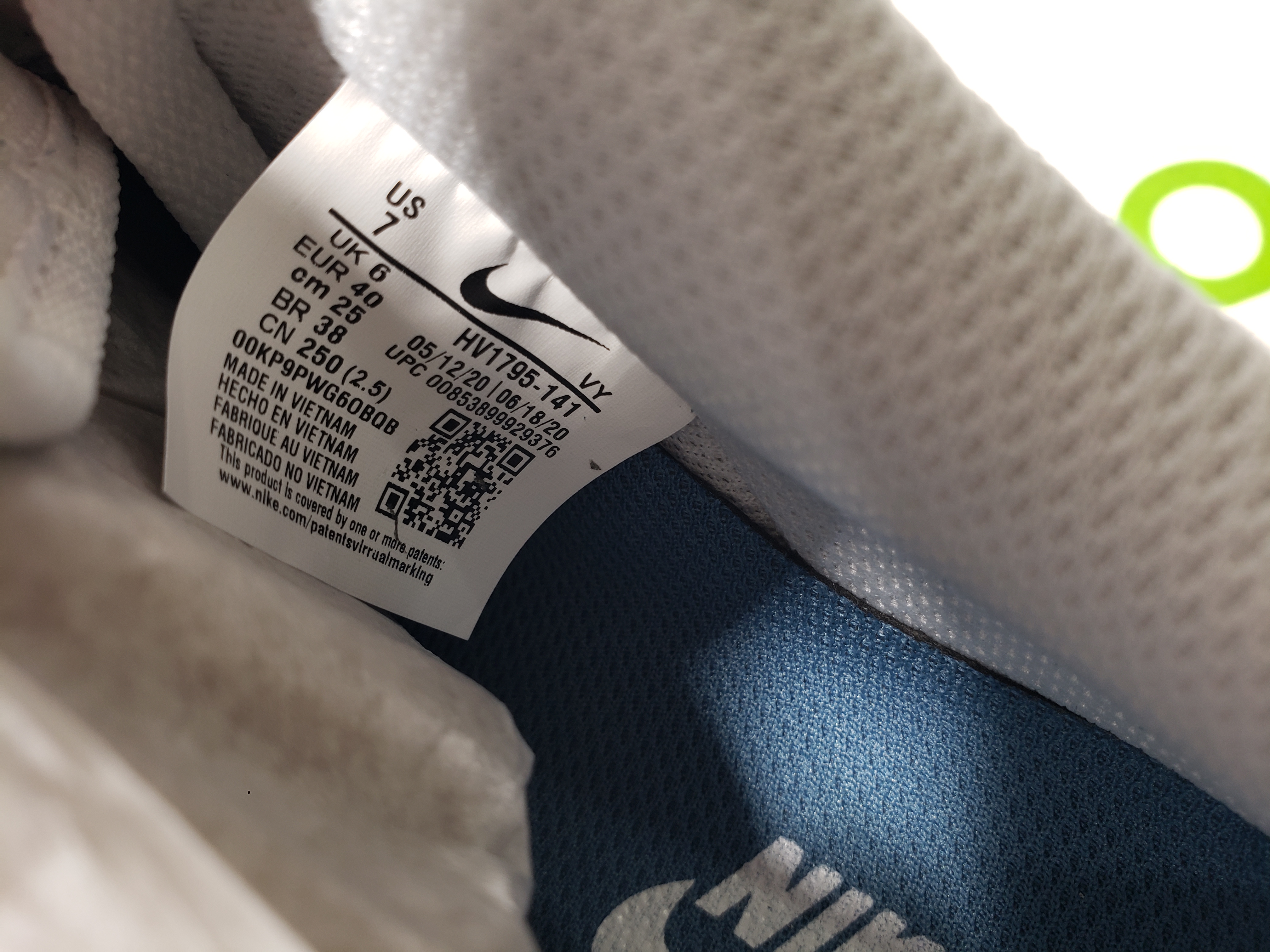 LJR Batch Nike Air Force 1 Low '07 LV8 Athletic Club Marina Blue DH7568-001 review Stockxkicks VIP 05