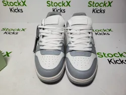 PK God Batch OFF-WHITE Out Of Office "OOO" Low Tops White Grey 2021 OMIA189 C99LEA00 40901 review Stockxkicks VIP 03