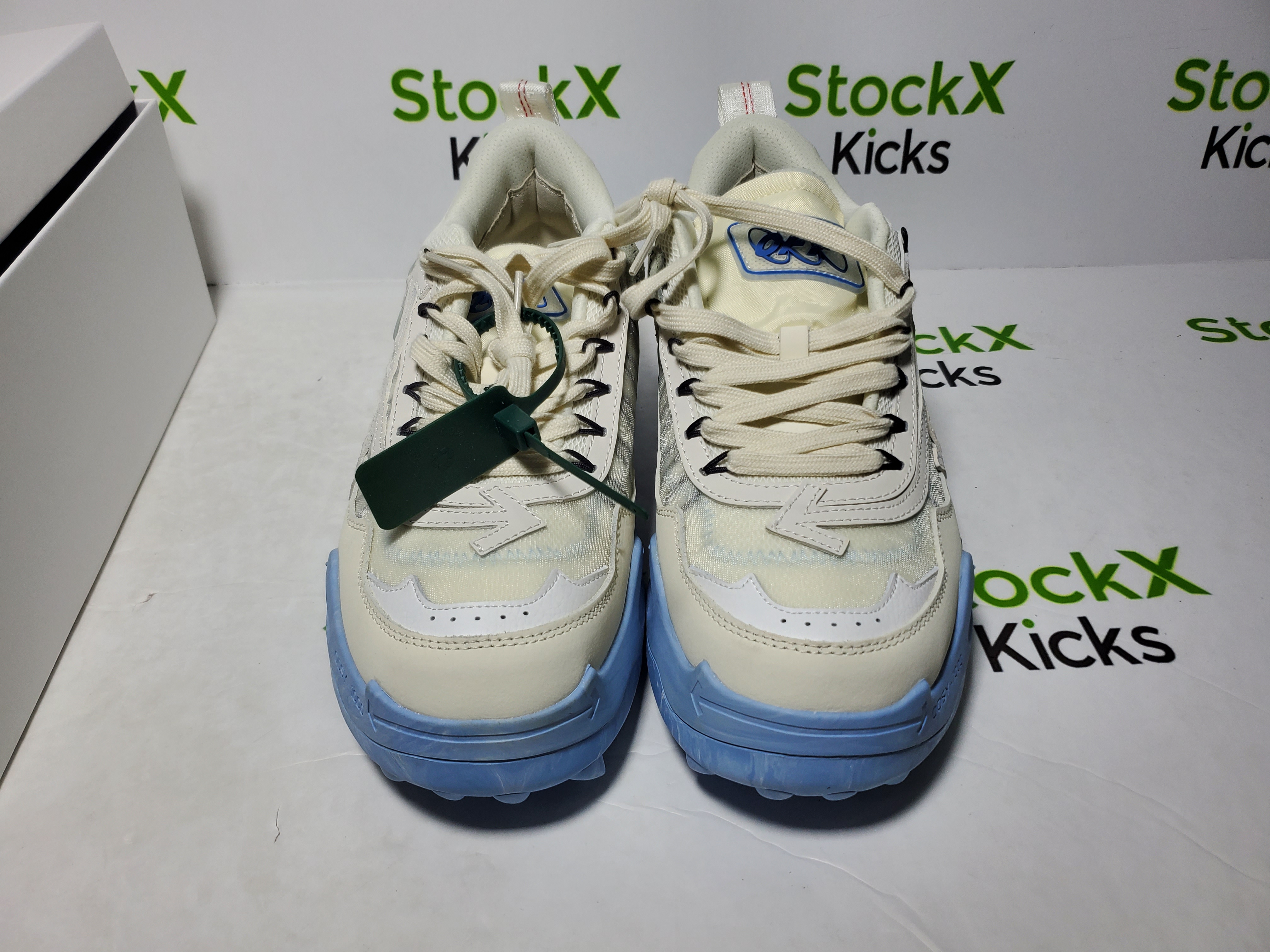 Off-White Odsy-1000 Blue Marble OMIA139F 22FAB00 10161 review Stockxkicks VIP 02