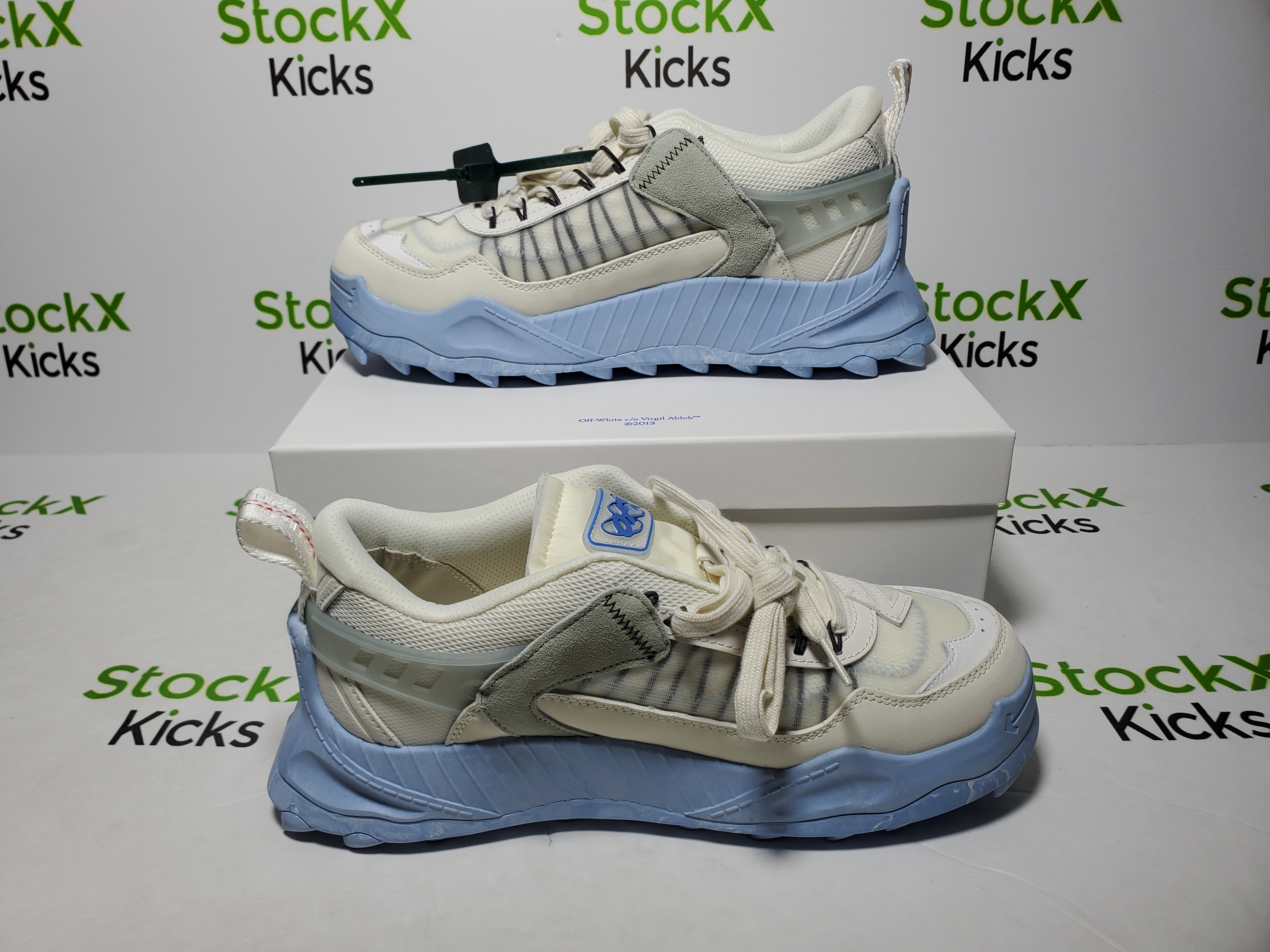 Off-White Odsy-1000 Blue Marble OMIA139F 22FAB00 10161 review Stockxkicks VIP 03