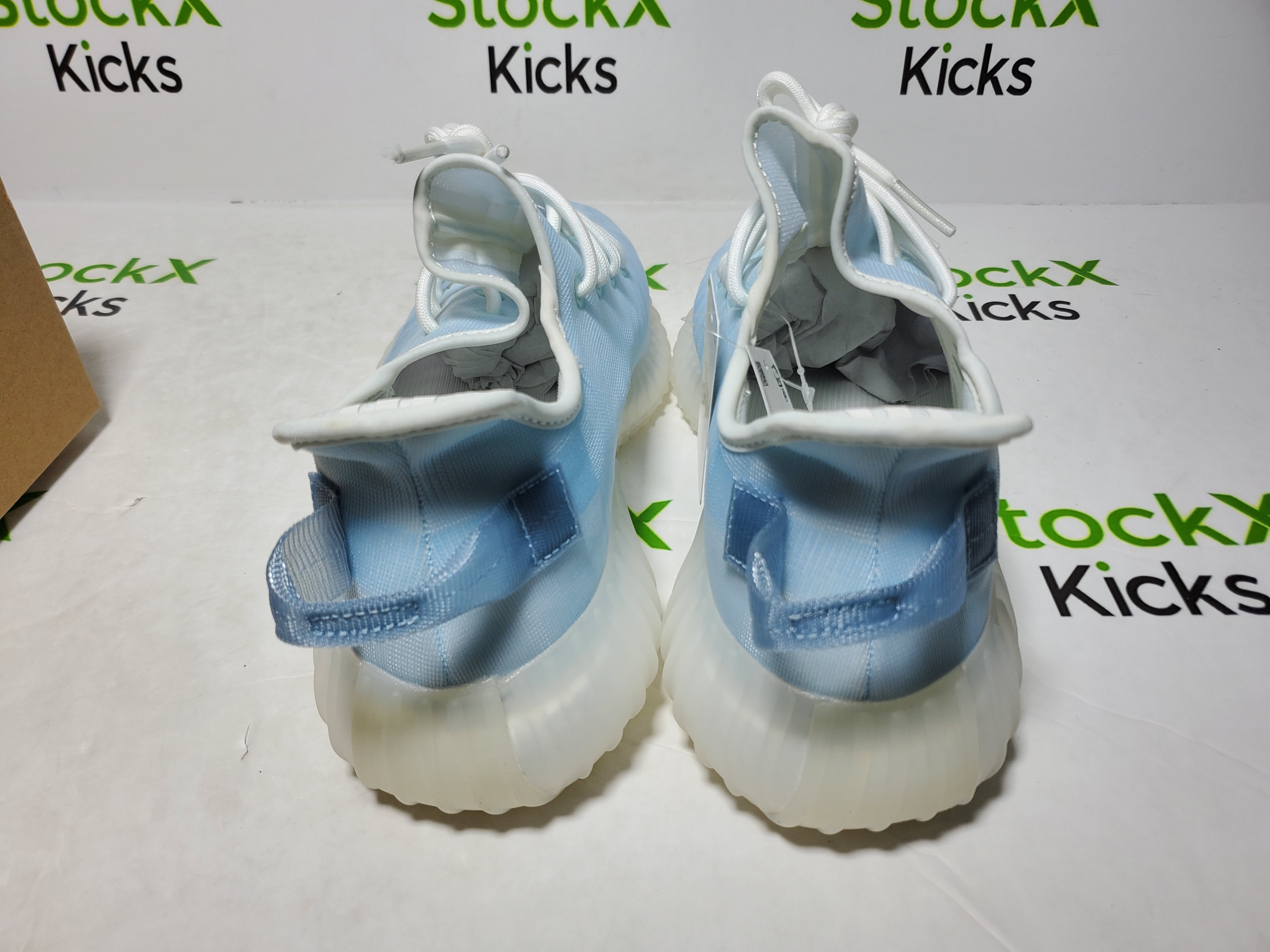 PK God Batch adidas Yeezy Boost 350 V2 Mono Ice GW2869 review Stockxkicks VIP 02