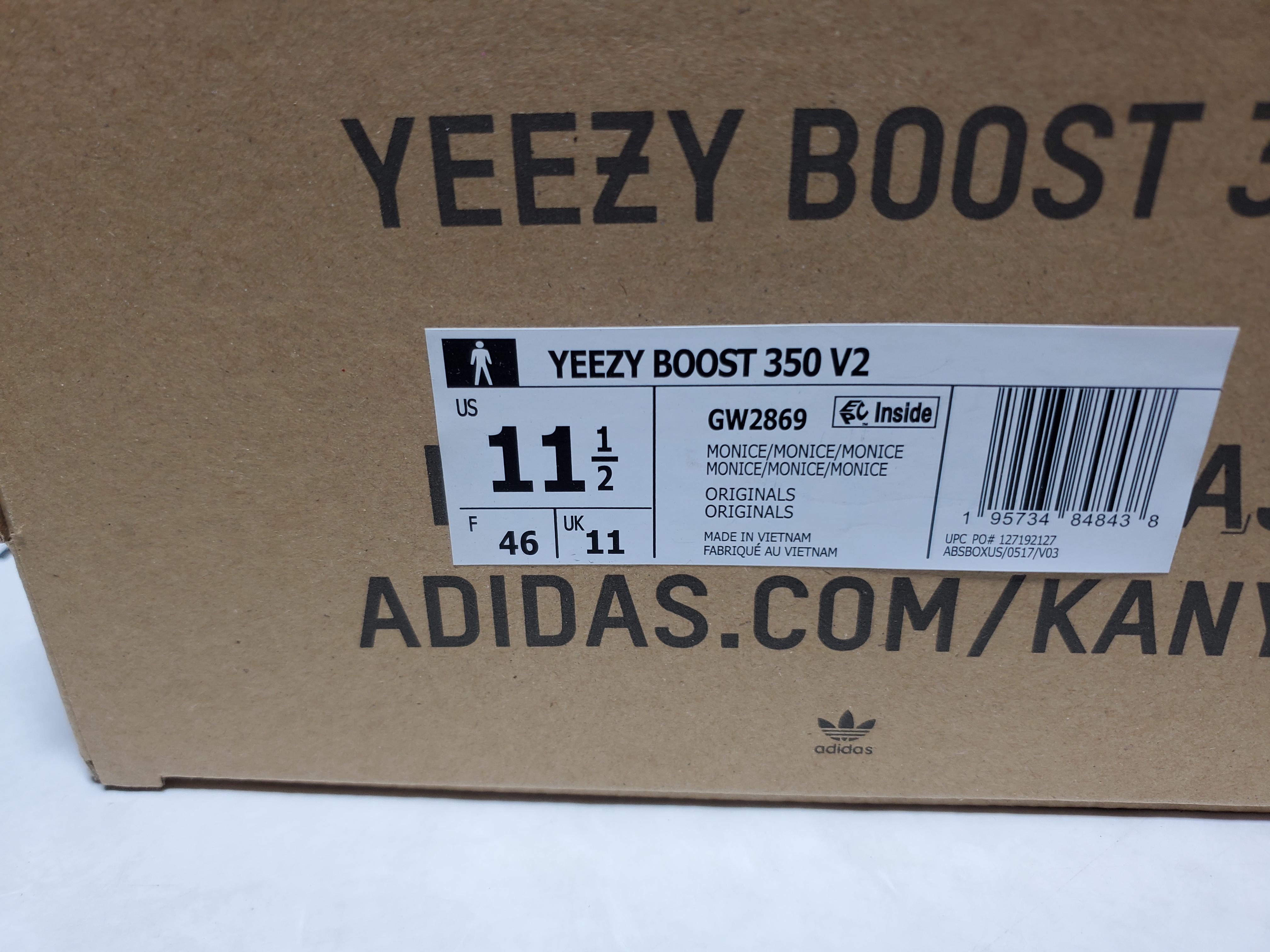 PK God Batch adidas Yeezy Boost 350 V2 Mono Ice GW2869 review Stockxkicks VIP 00