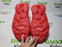 PK God Batch adidas Yeezy Foam Runner Vermillion GW3355 review Stockxkicks VIP 06