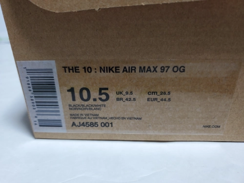 LJR Batch Nike Air Max 97 Off-White Black AJ4585-001 review 