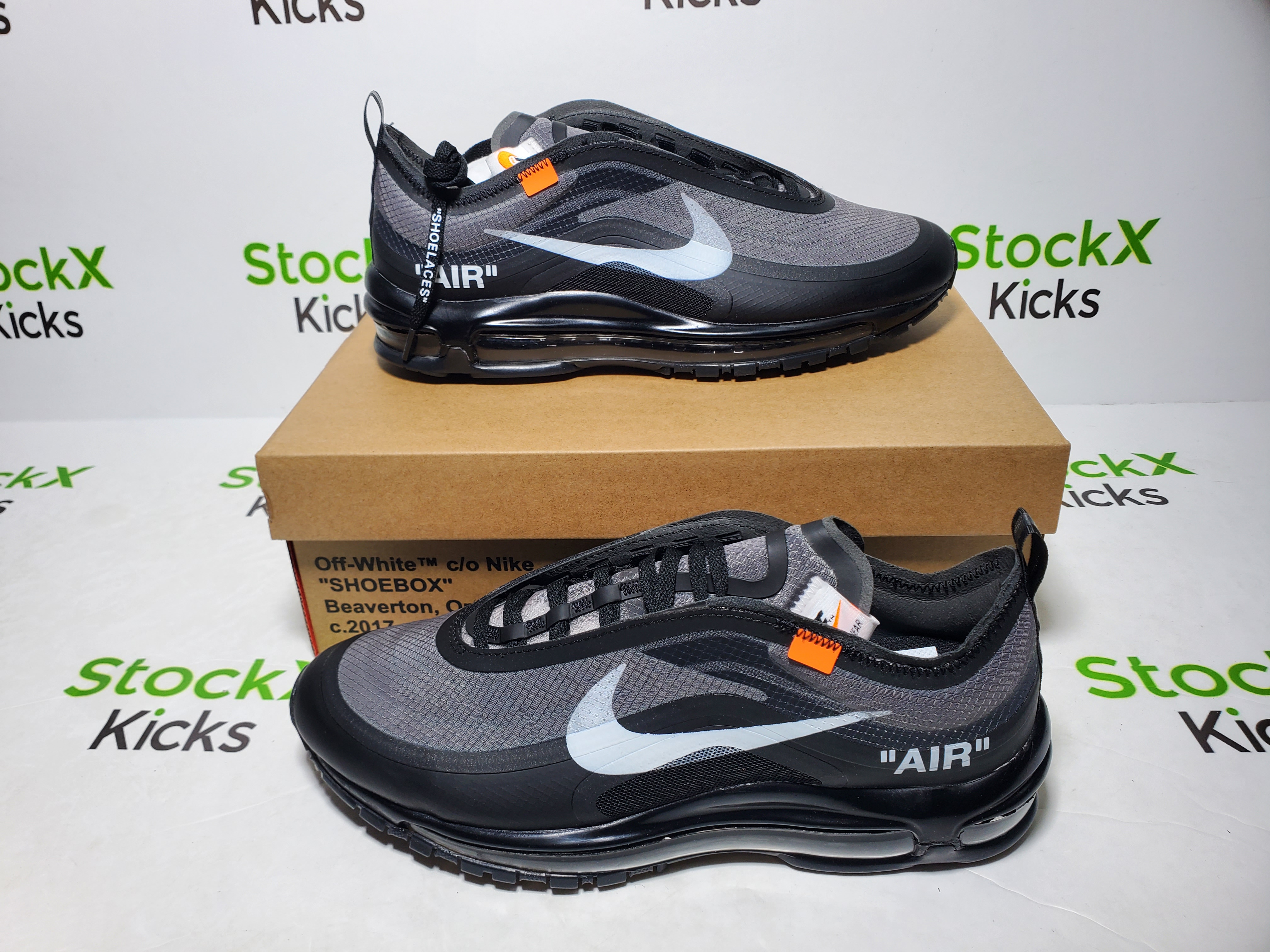 LJR Batch Nike Air Max 97 Off-White Black AJ4585-001 review Stockxkicks VIP 04