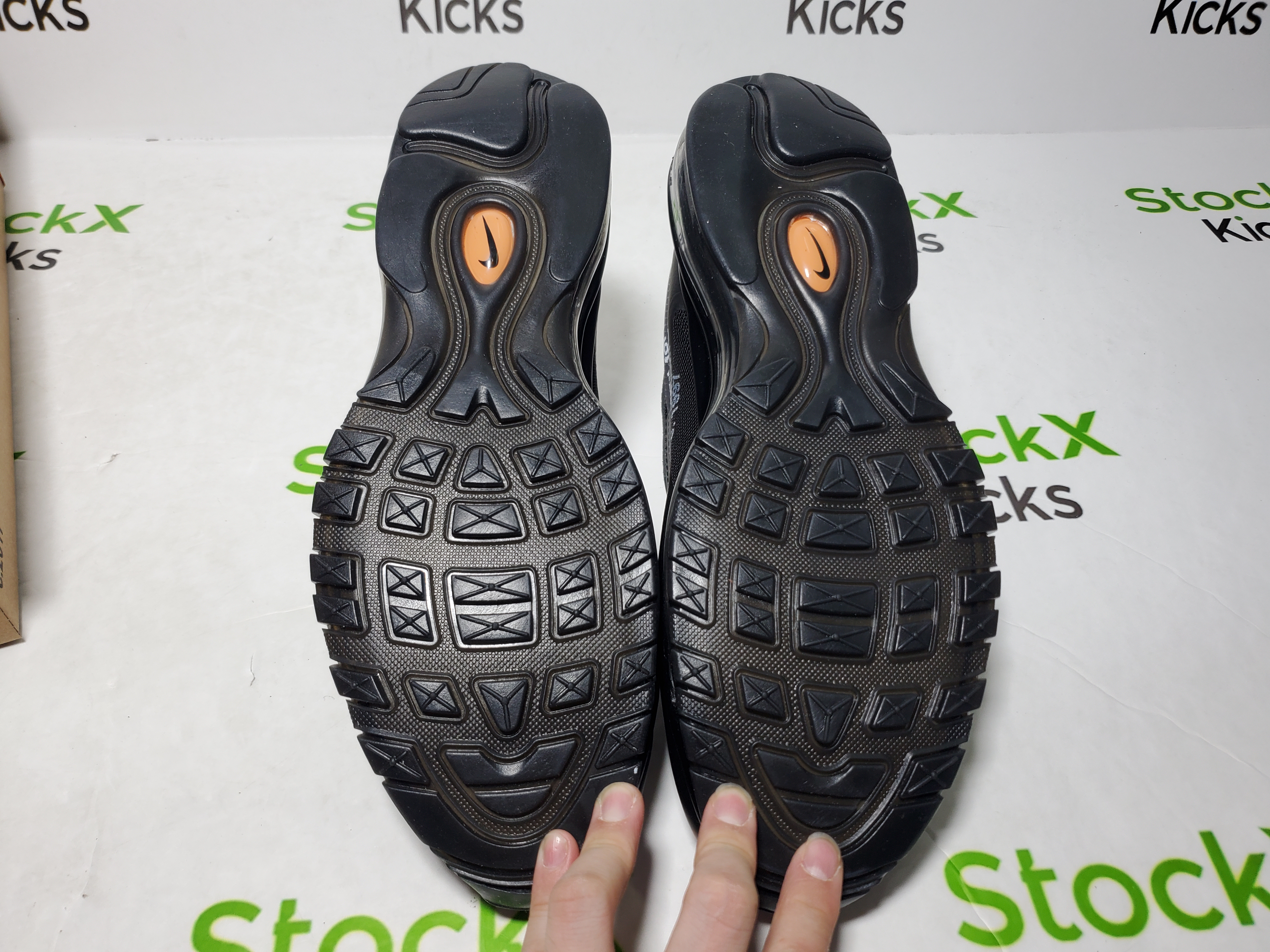 LJR Batch Nike Air Max 97 Off-White Black AJ4585-001 review Stockxkicks VIP 06