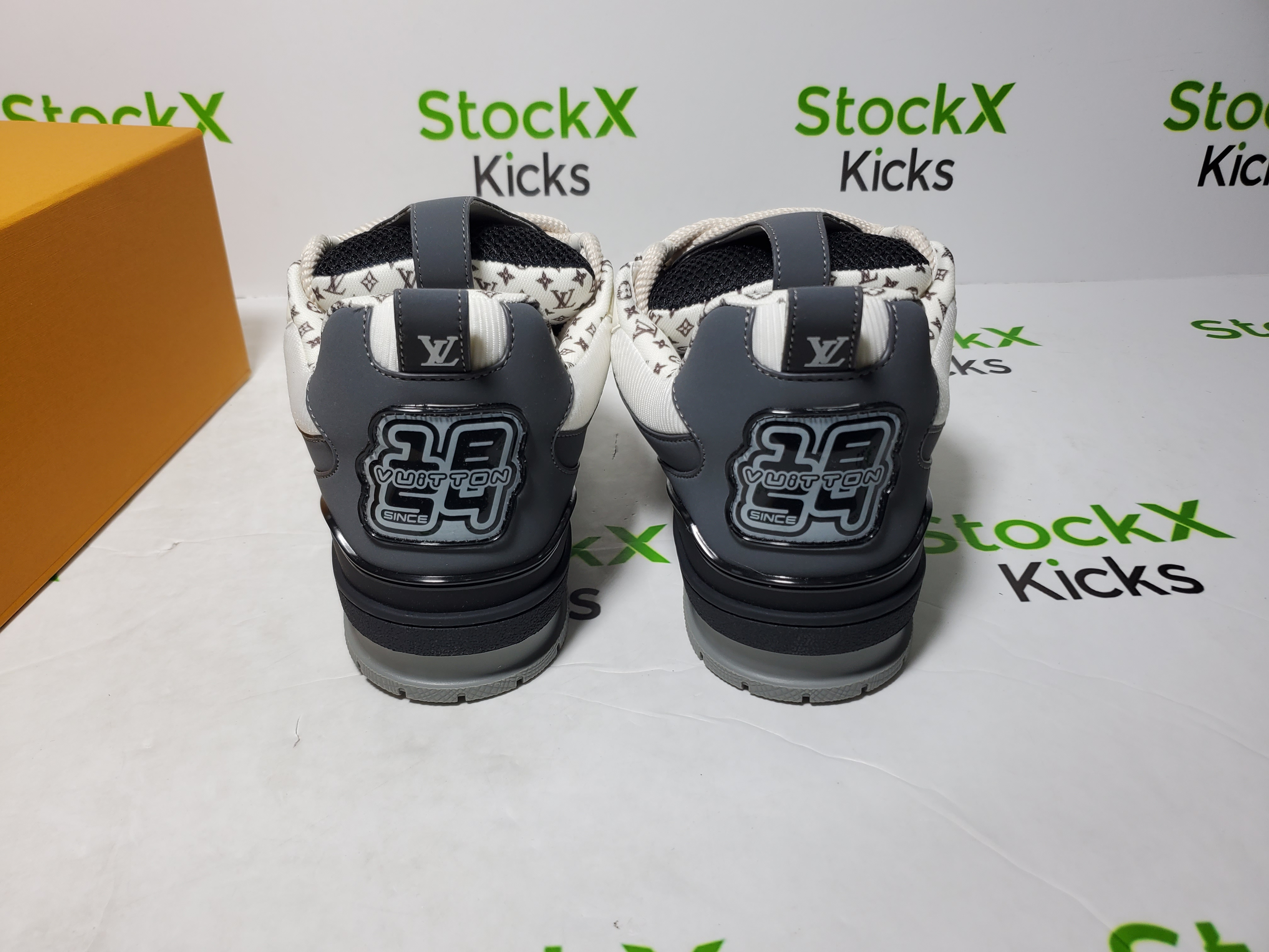Louis Vuitton Skate Sneaker Black Grey 1AC52M review Stockxkicks VIP 01