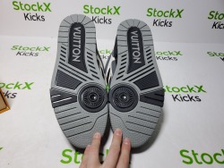 Louis Vuitton Skate Sneaker Black Grey 1AC52M review Stockxkicks VIP 07