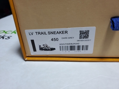 Louis Vuitton Skate Sneaker Black Grey 1AC52M review 