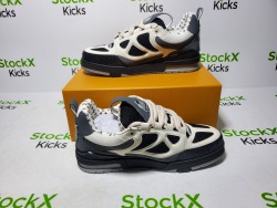 Louis Vuitton Skate Sneaker Black Grey 1AC52M review Stockxkicks VIP 04