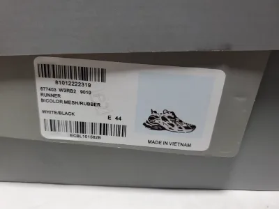 Balenciaga Runner Sneaker Black White 677403 Q3RB2 9010 review Stockxkicks VIP  00