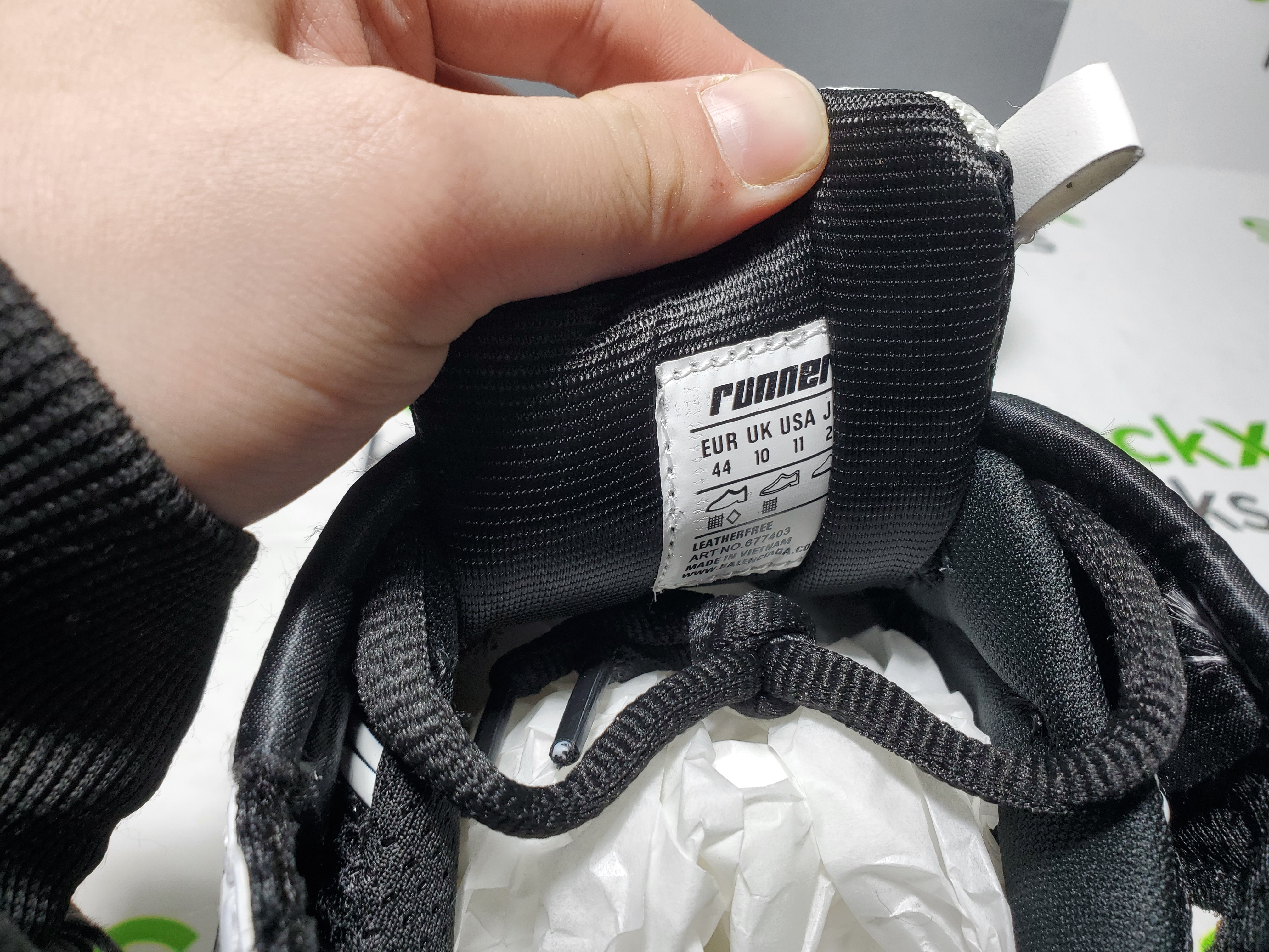 Balenciaga Runner Sneaker Black White 677403 Q3RB2 9010 review Stockxkicks VIP 05