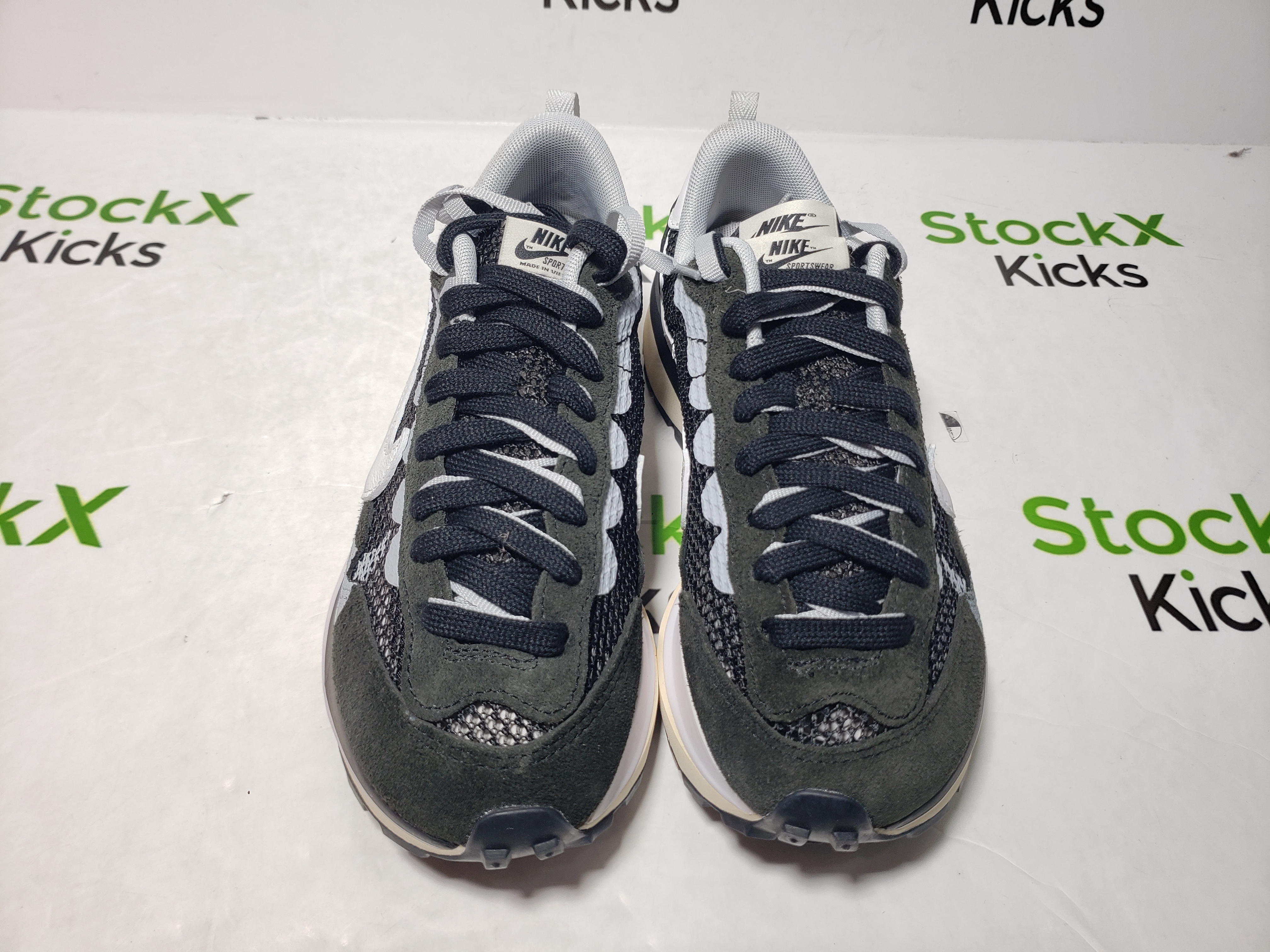 PK God Batch Nike Vaporwaffle sacai Black White CI9928-001 review Stockxkicks VIP 03