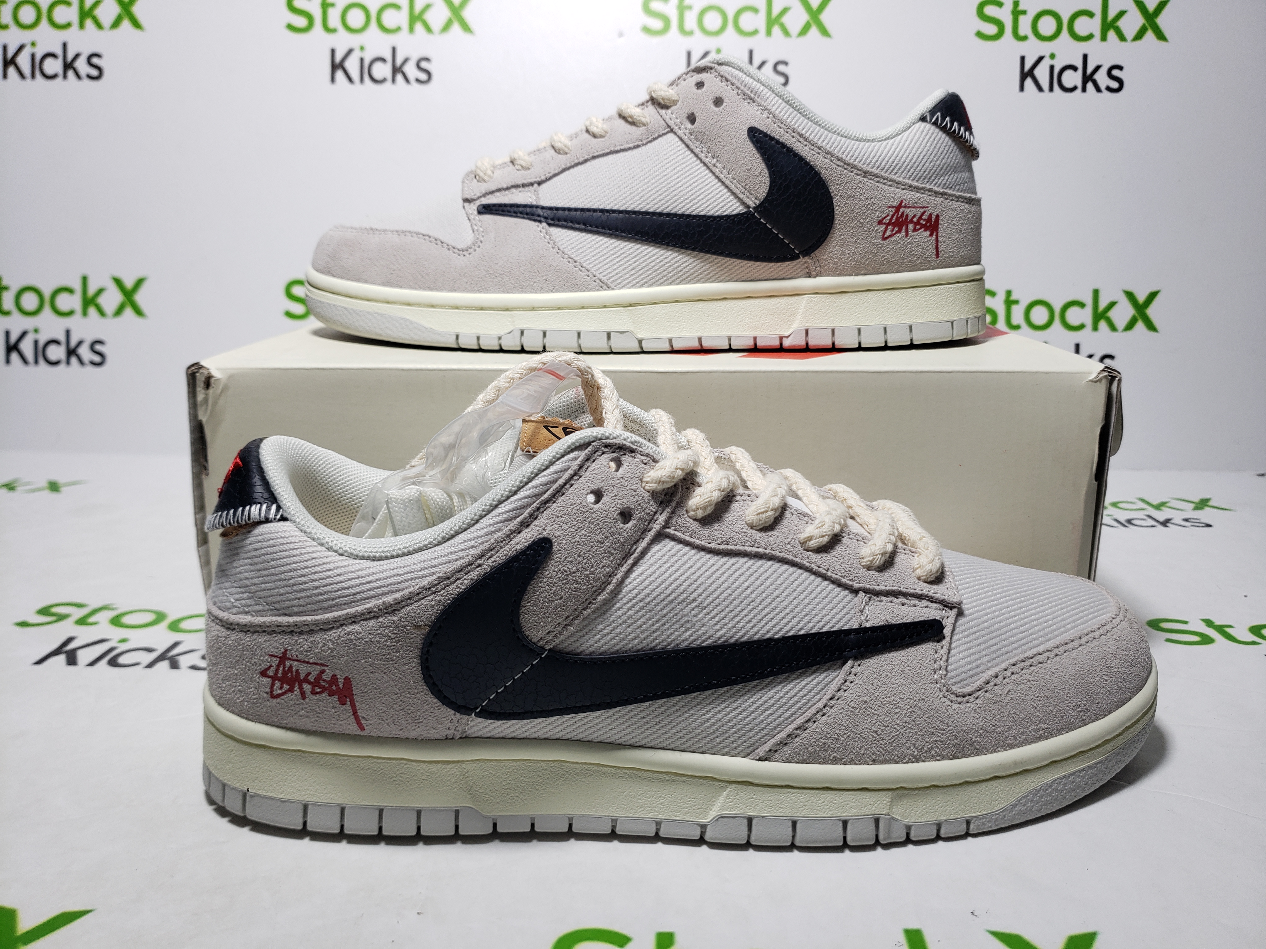 LJR Batch Nike SB Dunk Low Stussy DD9776-068 review Stockxkicks VIP 05