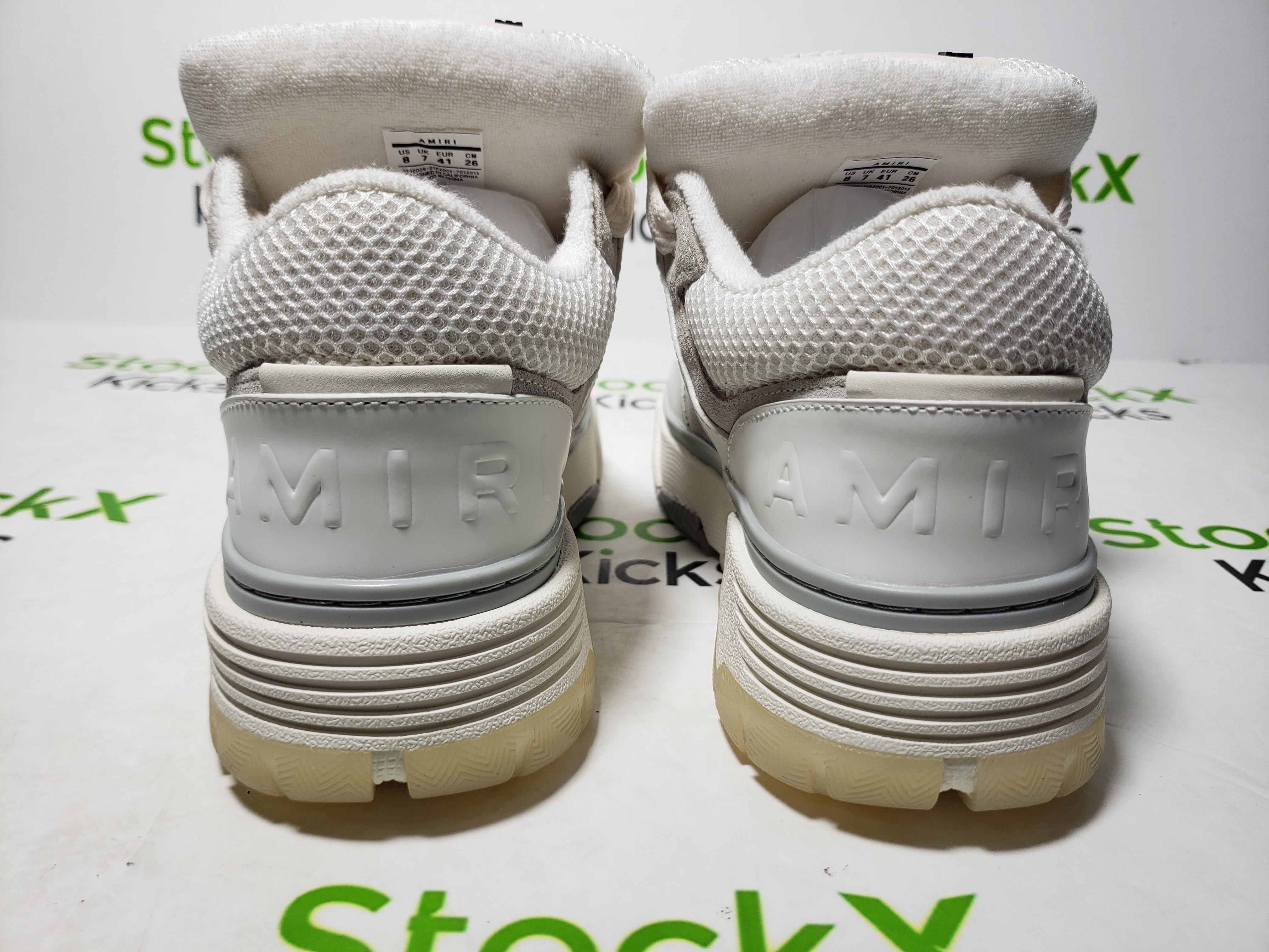 AMIRI MA-1 White Grey AMFOSR1001-271 review Stockxkicks VIP 01