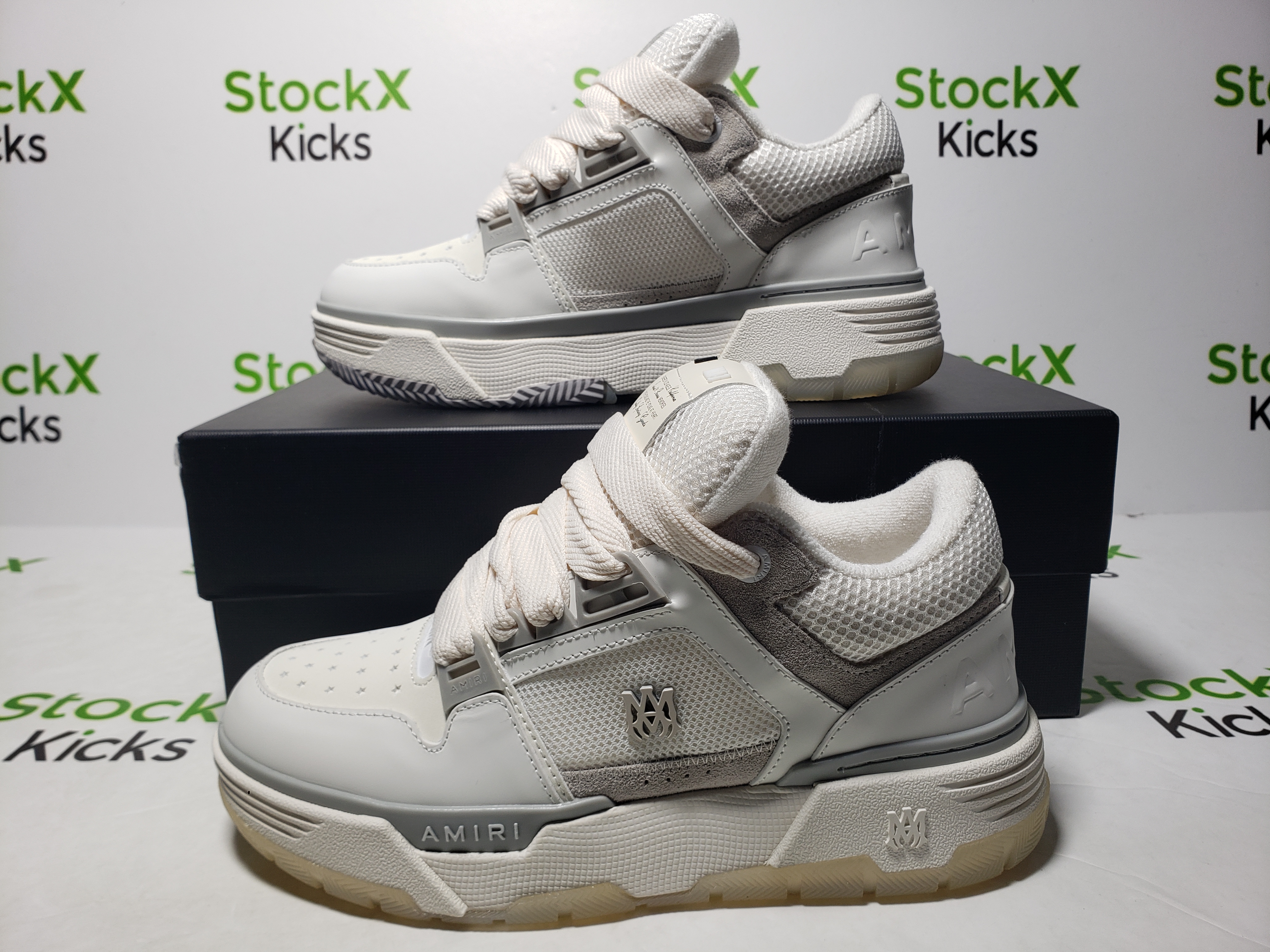 AMIRI MA-1 White Grey AMFOSR1001-271 review Stockxkicks VIP 06