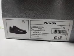 Prada Downtown Patent Leather Sneakers Black review Stockxkicks VIP 01