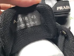 Prada Downtown Patent Leather Sneakers Black review Stockxkicks VIP 03