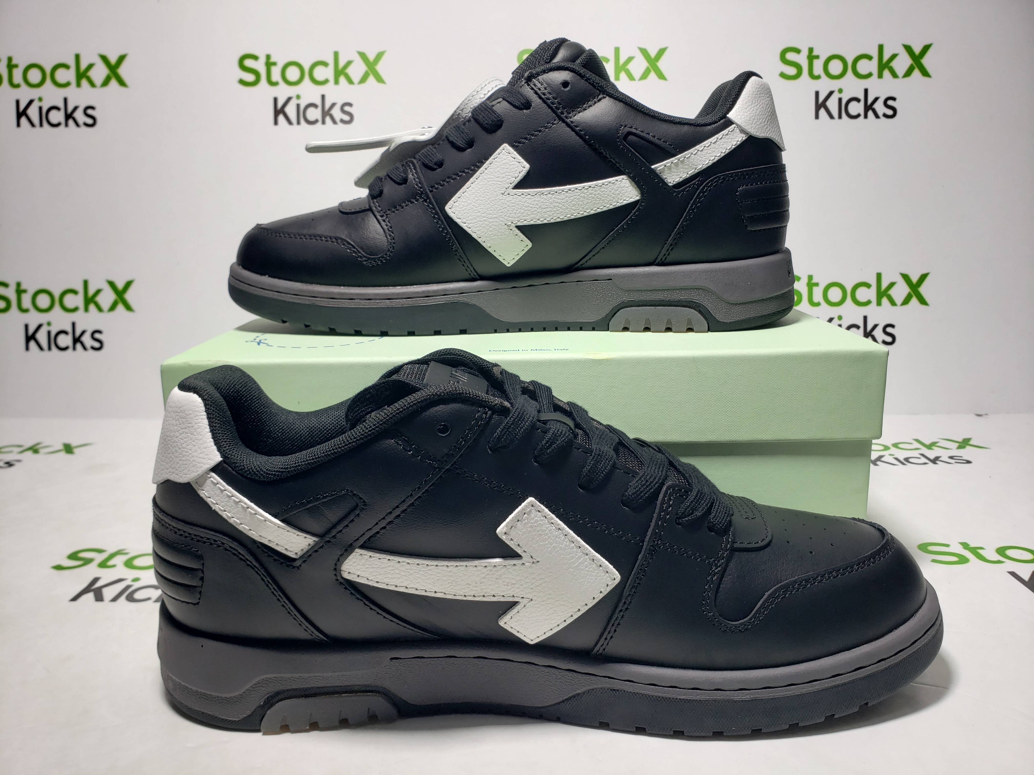 OFF-WHITE Out Of Black Skin And White Tail OMIA18 9C99LEA00 41001 review Stockxkicks VIP 06