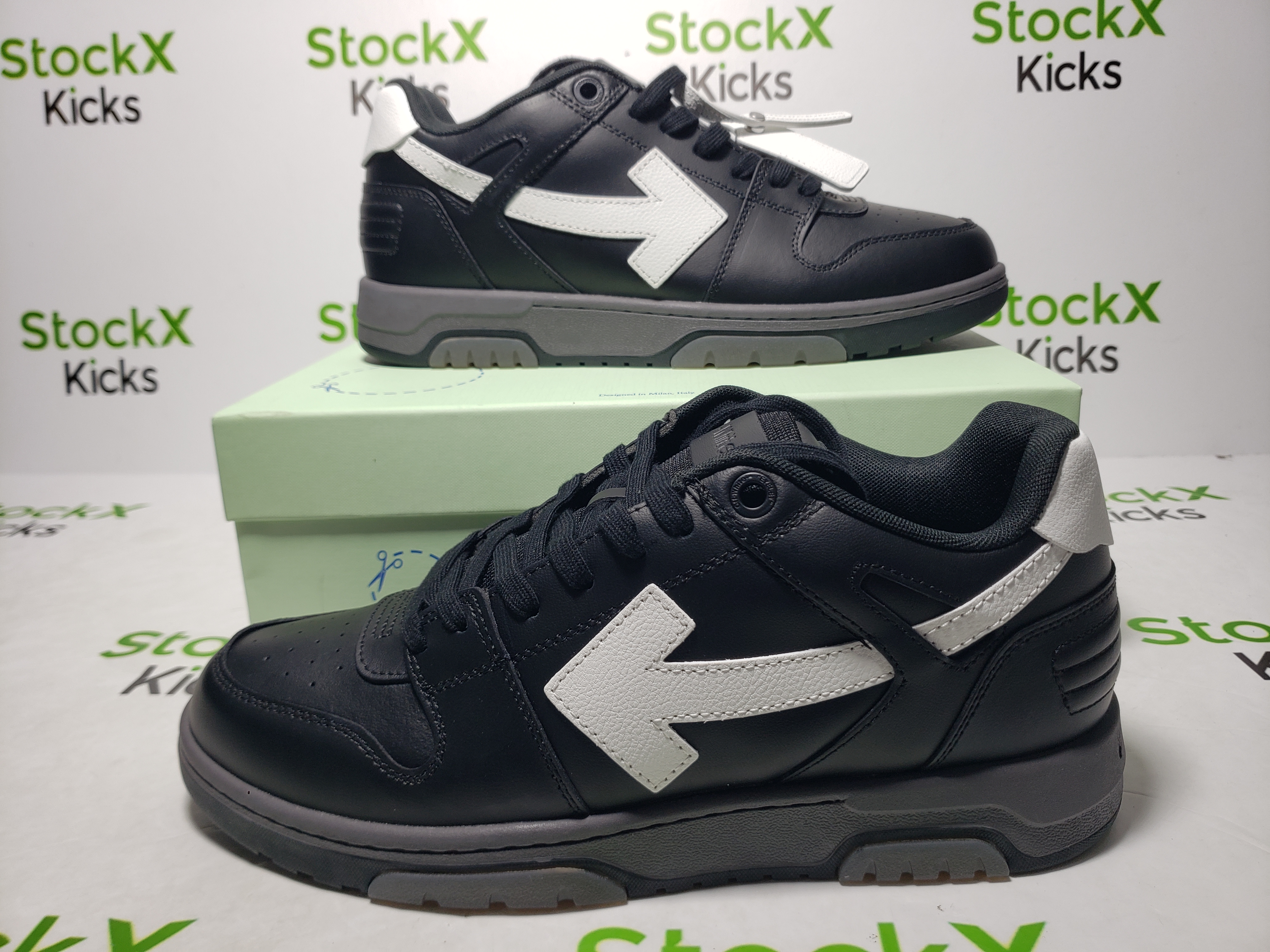 OFF-WHITE Out Of Black Skin And White Tail OMIA18 9C99LEA00 41001 review Stockxkicks VIP 05