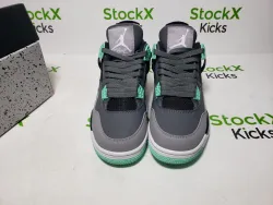 Pk God Batch Nike Air Jordan 4 Retro Green Glow 308497-033 review Stockxkicks VIP 03