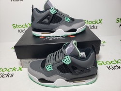 Pk God Batch Nike Air Jordan 4 Retro Green Glow 308497-033 review Stockxkicks VIP 05