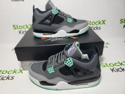 Pk God Batch Nike Air Jordan 4 Retro Green Glow 308497-033 review Stockxkicks VIP 05