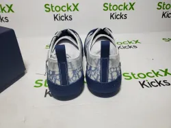 Dior B23 Low Top Blue Oblique 3SN249YNT_H565 review Stockxkicks VIP 02