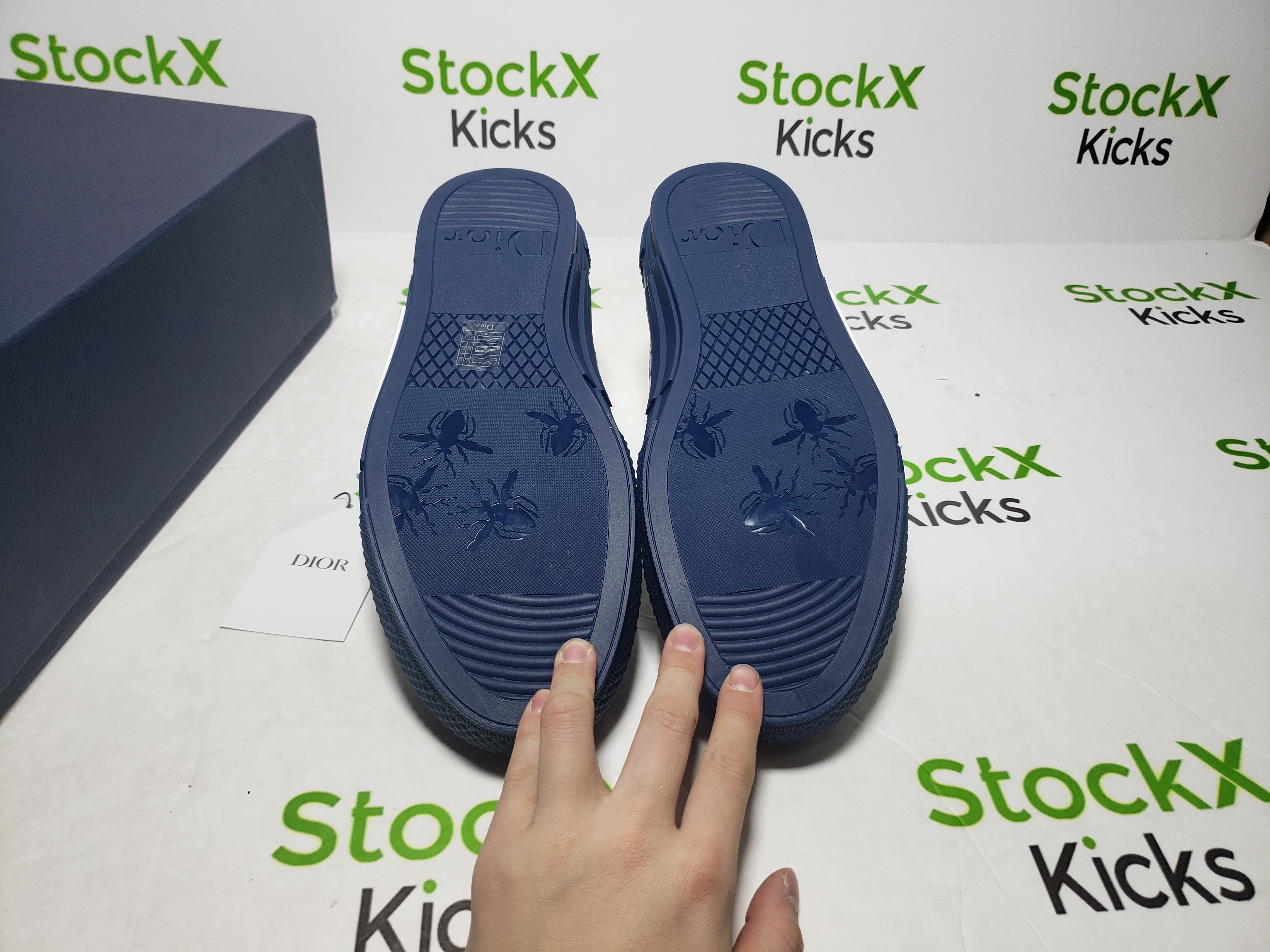 Dior B23 Low Top Blue Oblique 3SN249YNT_H565 review Stockxkicks VIP 06