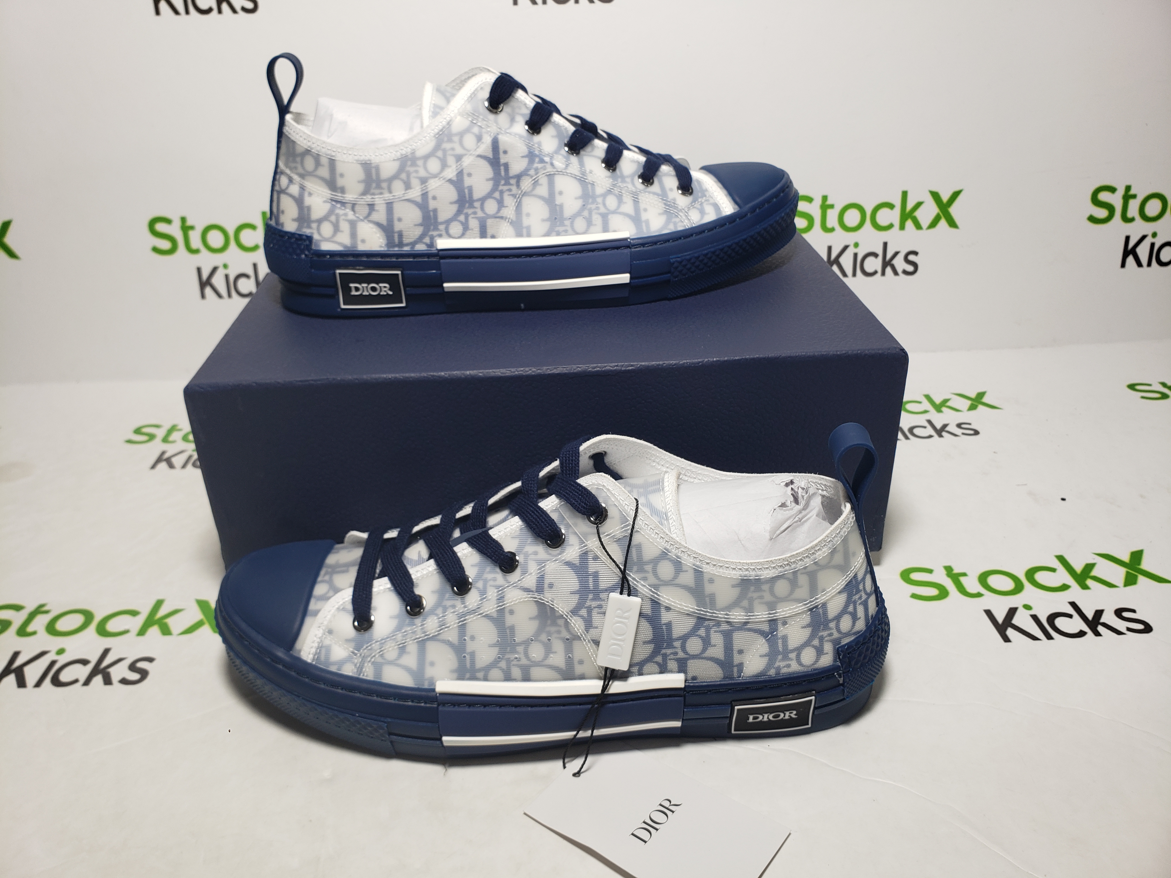 Dior B23 Low Top Blue Oblique 3SN249YNT_H565 review Stockxkicks VIP 04