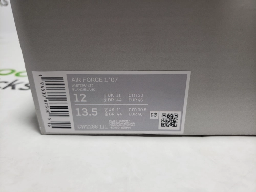 LJR Batch Nike Air Force 1 '07 Low White CW2288-111 review 