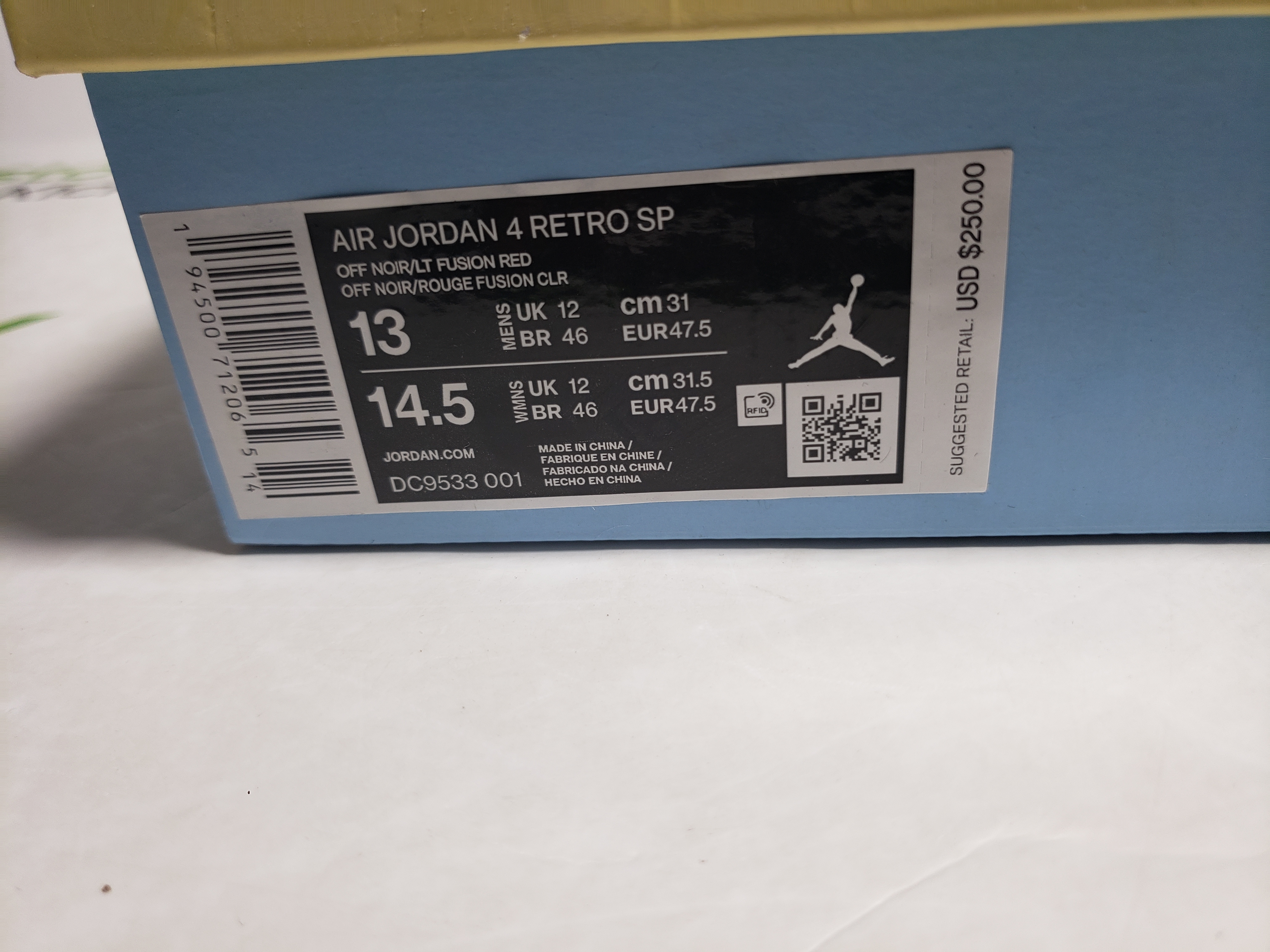 Special offer Batch Air Jordan 4 RetroUnion Off Noir DC9533-001 review Stockxkicks 00