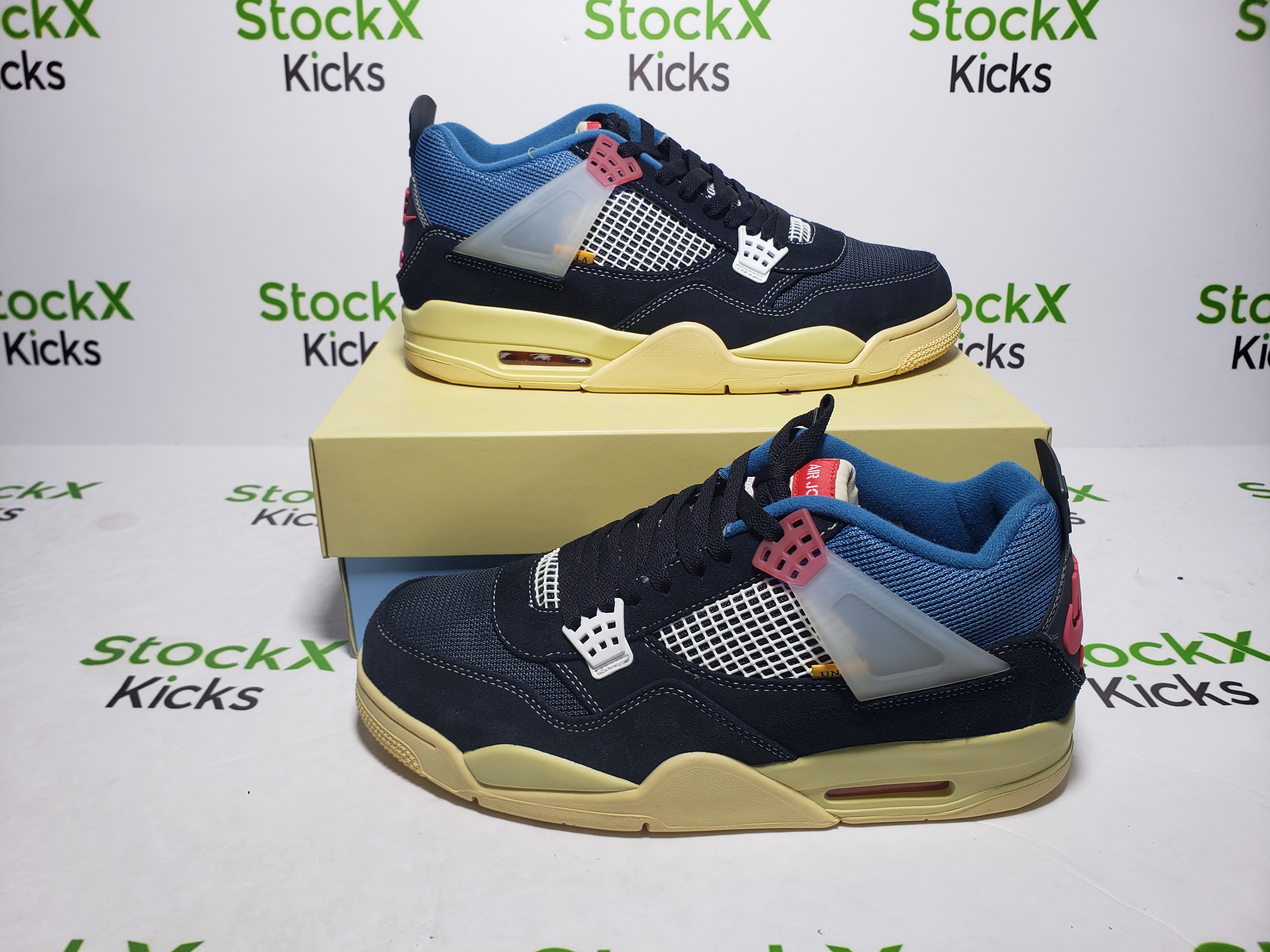 Special offer Batch Air Jordan 4 RetroUnion Off Noir DC9533-001 review Stockxkicks 04