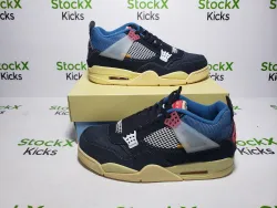 Special offer Batch Air Jordan 4 RetroUnion Off Noir DC9533-001 review Stockxkicks 05