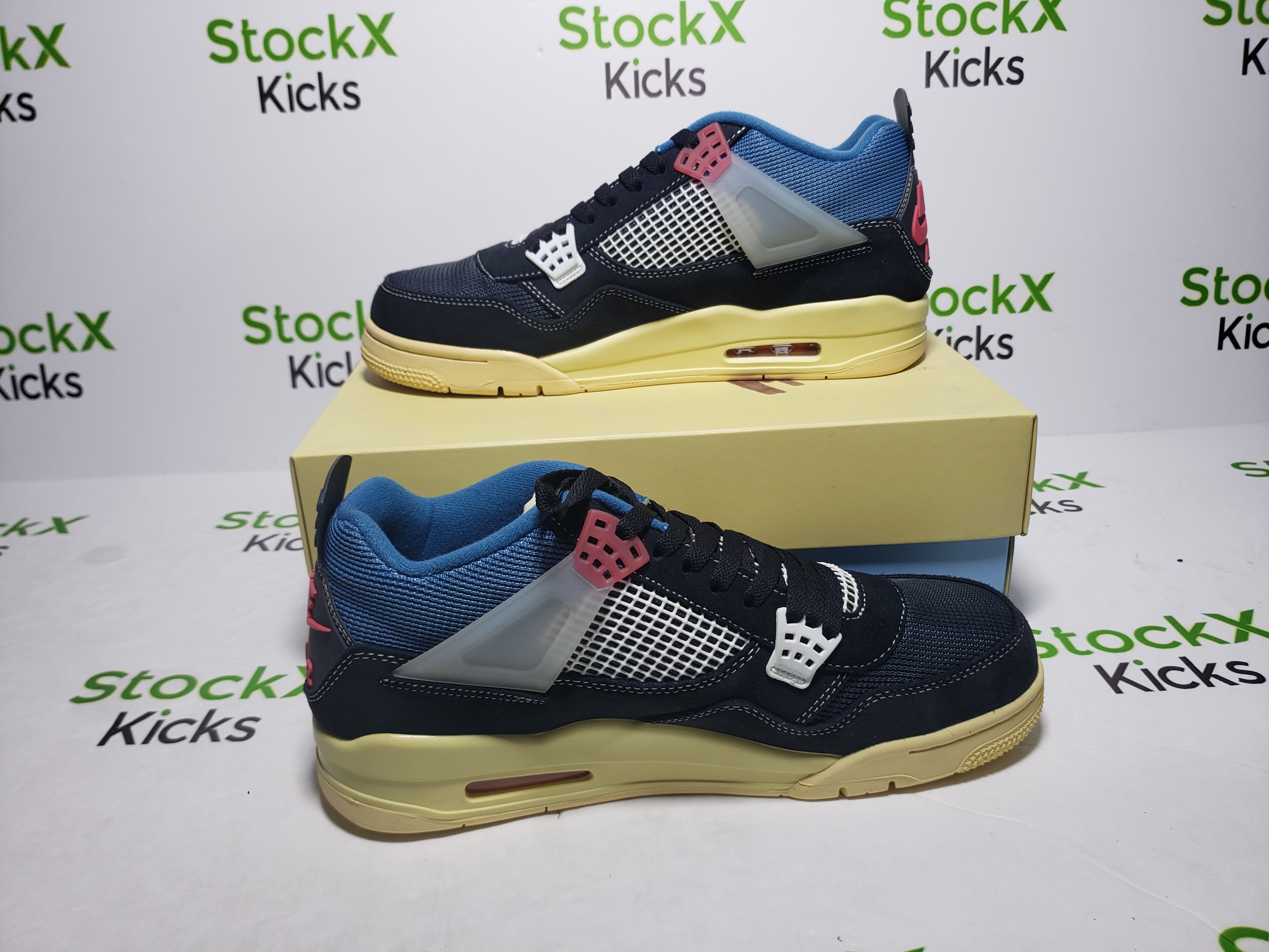 Special offer Batch Air Jordan 4 RetroUnion Off Noir DC9533-001 review Stockxkicks 03