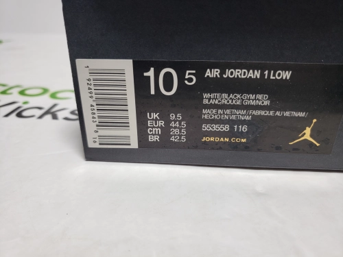 LJR Batch Air Jordan 1 Low Black Toe (GS) 553560-116 review 