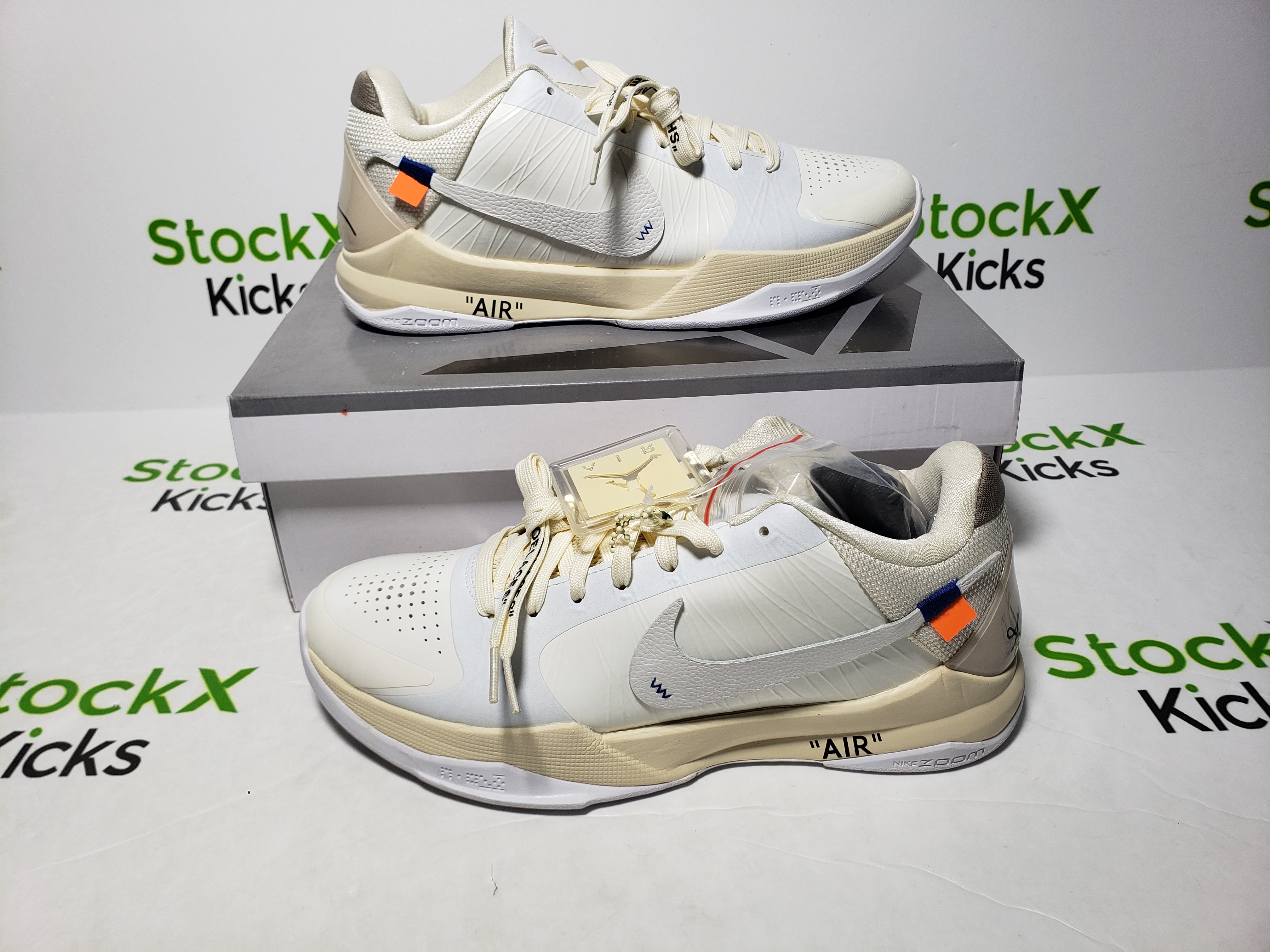 Nike Zoom x Off-White Kobe 5 Sty Custom DB4796-101 review Stockxkicks VIP 04