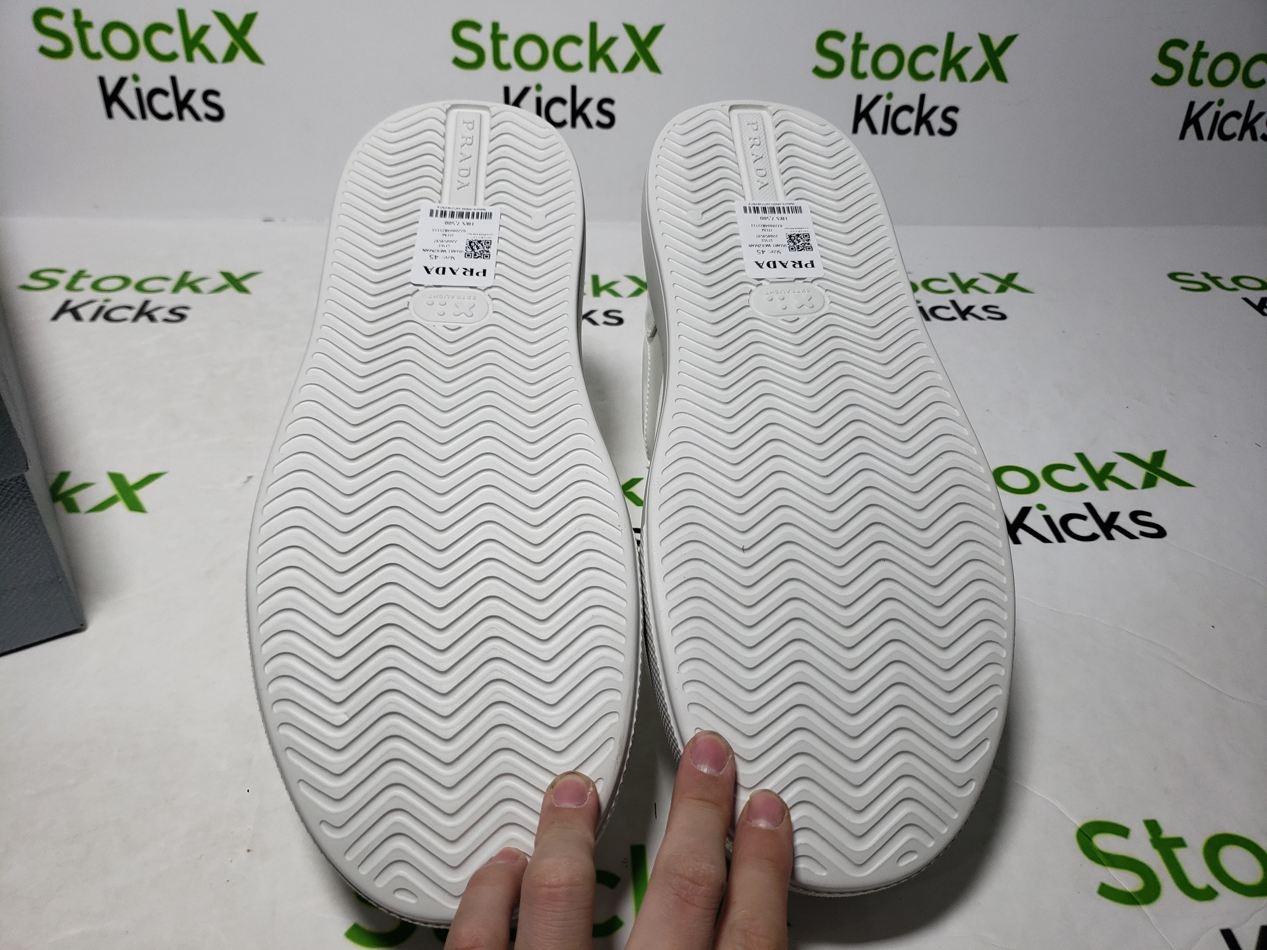 Prada Downtown Sneakers White review Stockxkicks VIP 06