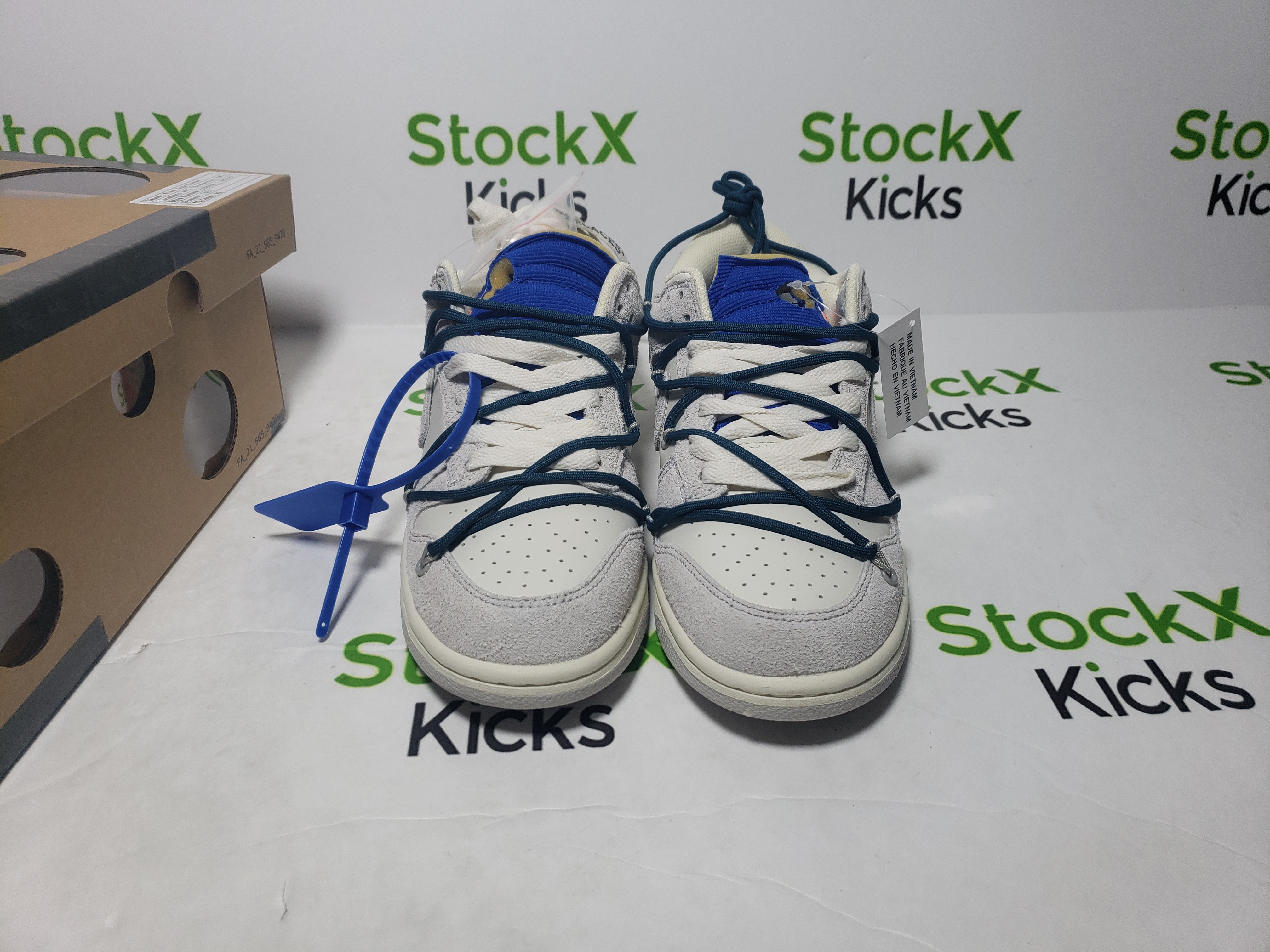 PK God Batch Nike Dunk Low Off-White Lot 16 DJ0950-111 review Stockxkicks VIP 00