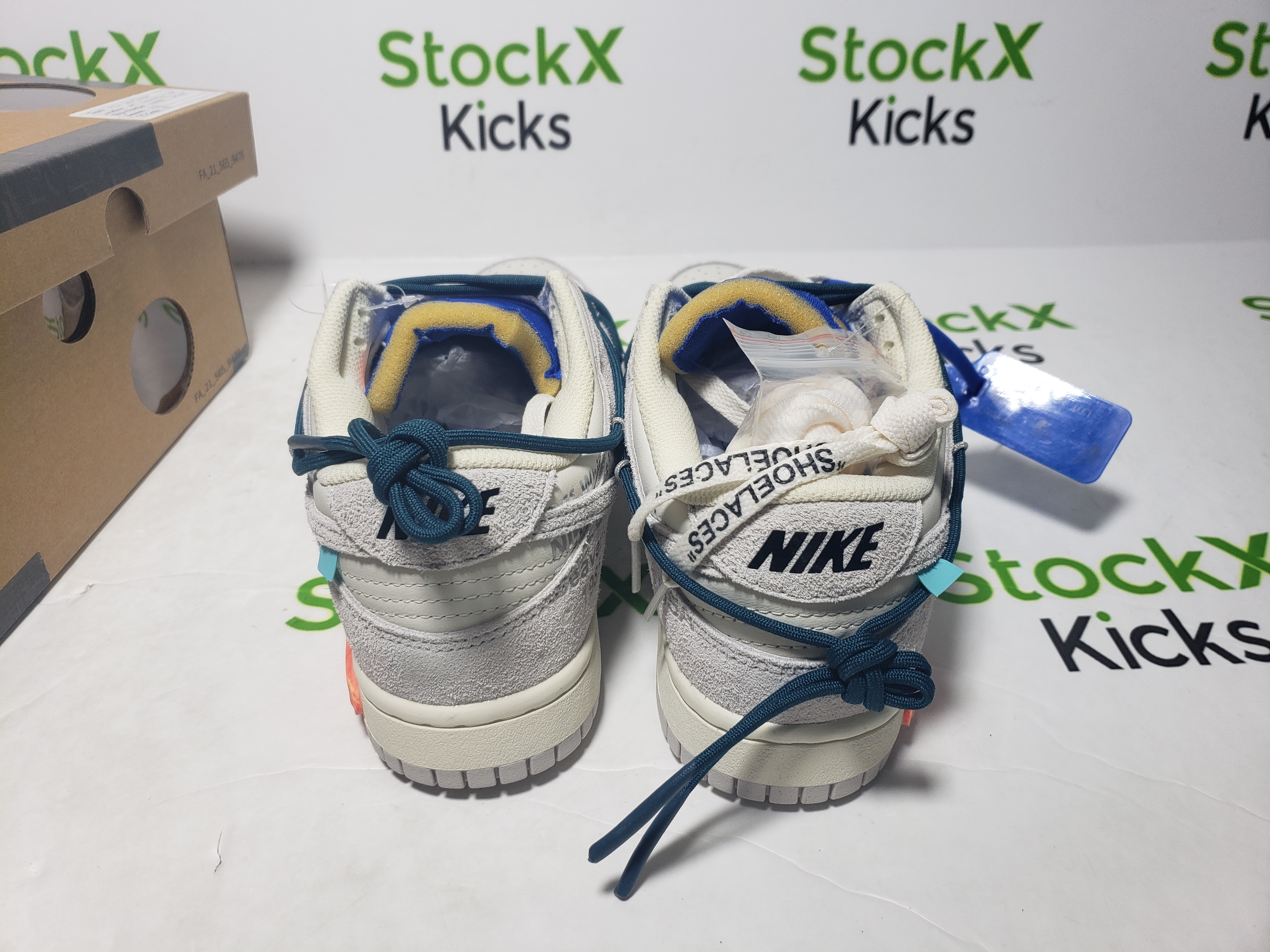 PK God Batch Nike Dunk Low Off-White Lot 16 DJ0950-111 review Stockxkicks VIP 01