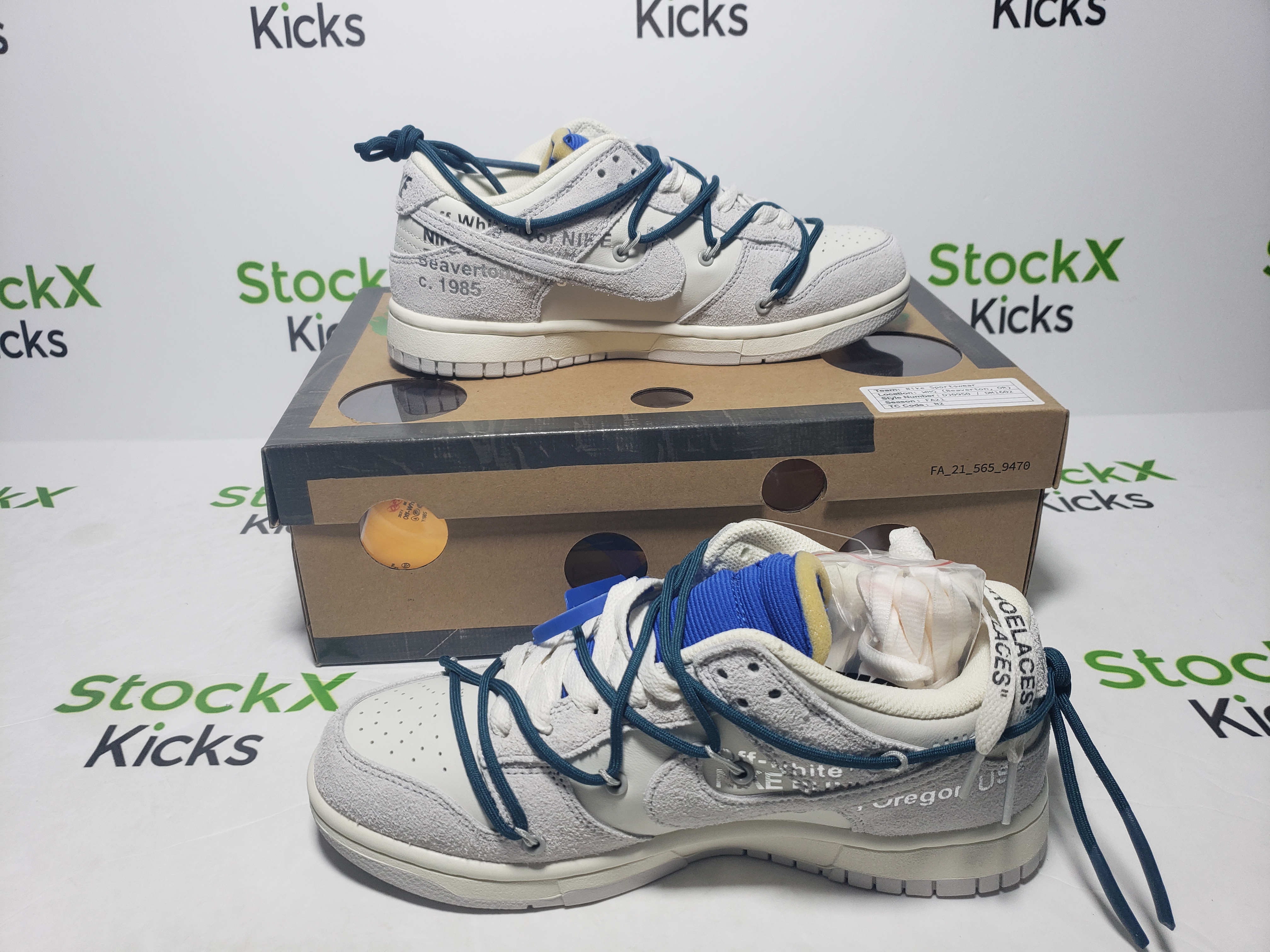 PK God Batch Nike Dunk Low Off-White Lot 16 DJ0950-111 review Stockxkicks VIP 02