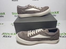 RICK OWENS VINTAGE SNEAKS IN VELOUR SUEDE COW RU02B2897 LPOLPO-3411 review Stockxkicks VIP 04
