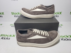 RICK OWENS VINTAGE SNEAKS IN VELOUR SUEDE COW RU02B2897 LPOLPO-3411 review Stockxkicks VIP 05