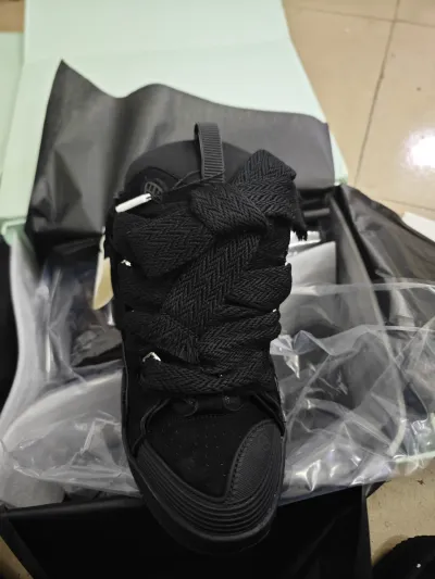 Lanvin Curb Sneaker Black PB250110 review Mike 02