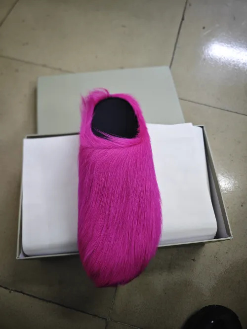 MARNI FUCHSIA Pink Fussbett Sabot Loafers Slide SBMR000600P412200C57 review 