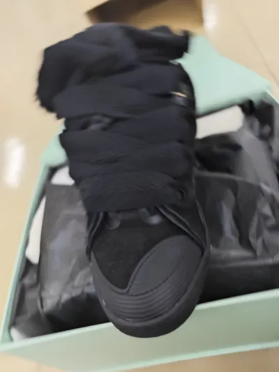 Lanvin Curb Sneaker Black PB250110 review Thoma 00