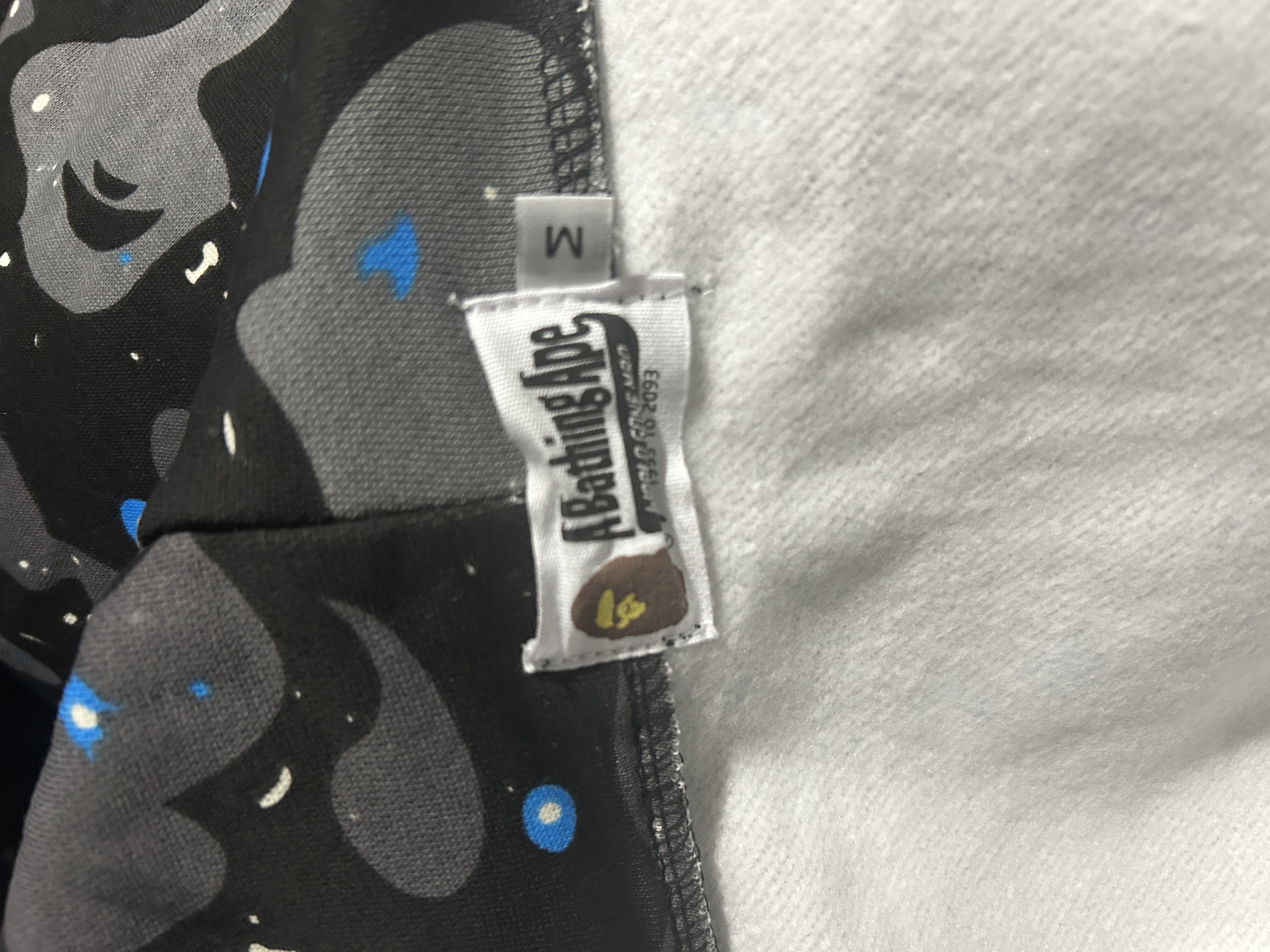 BAPE Space Camo Shark WGM Full-Zip Hoodie Black review Anthony 01